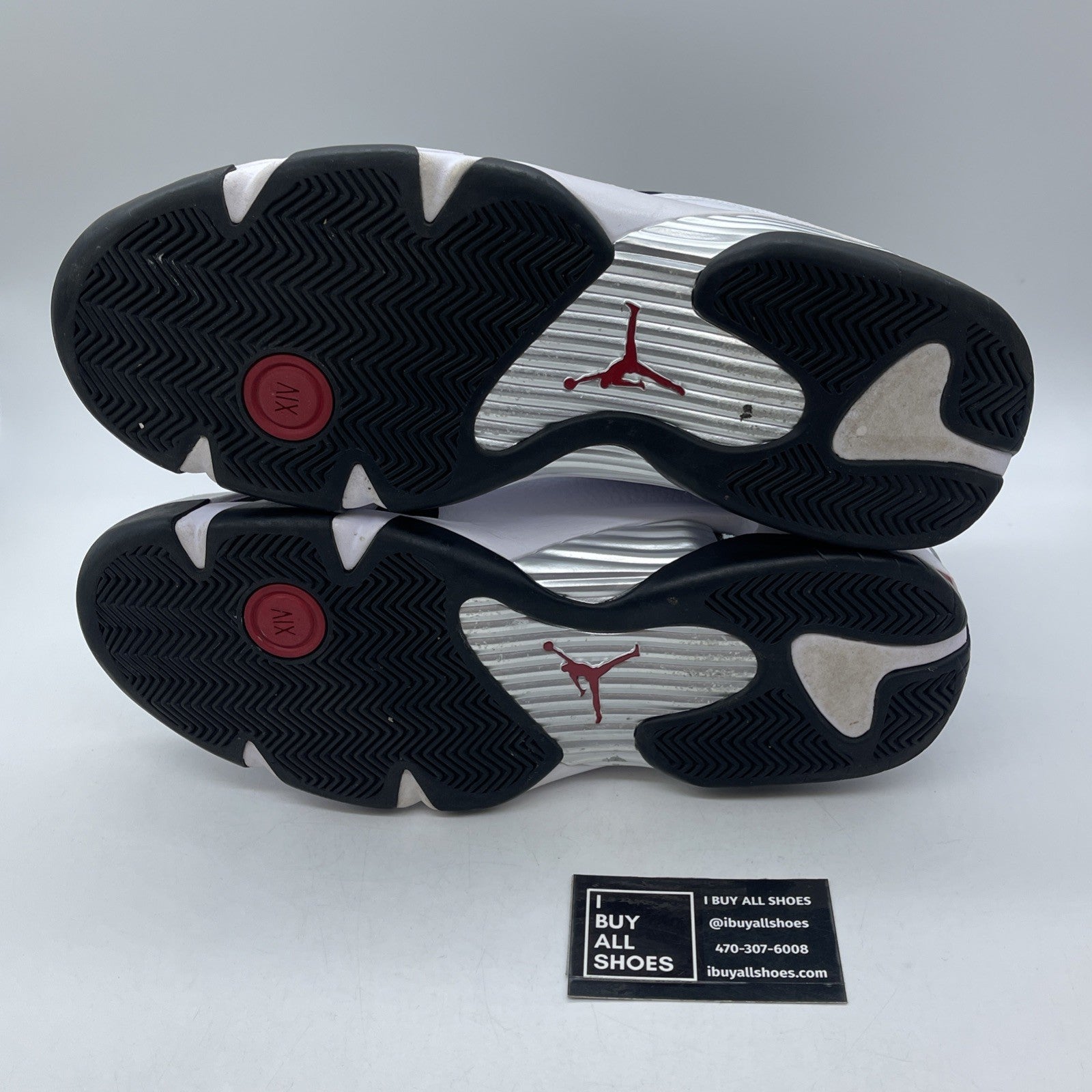 Size 13 - Air Jordan 14 Retro 2024 Black Toe White Suede Leather (487471-160)