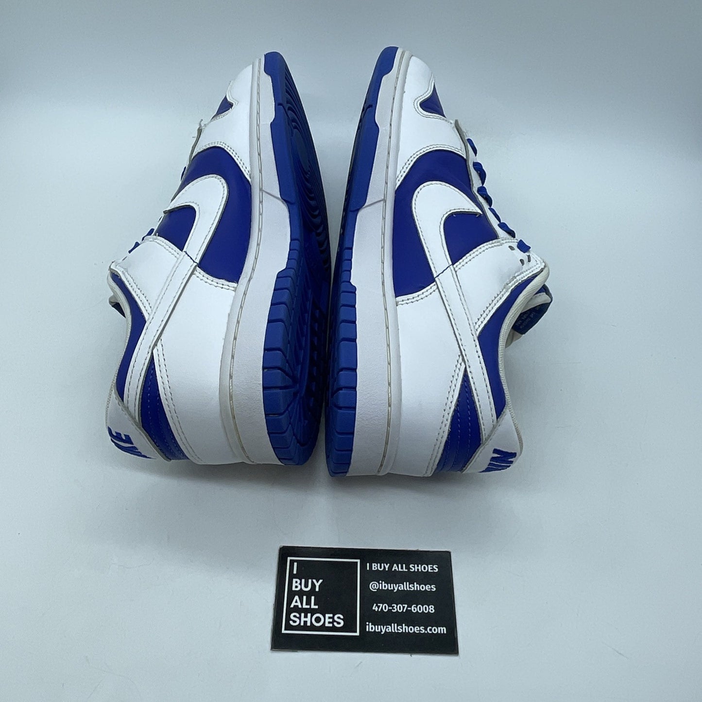 Size 10 - Nike Dunk Low Racer Blue 2022 White Leather (DD1391-401)