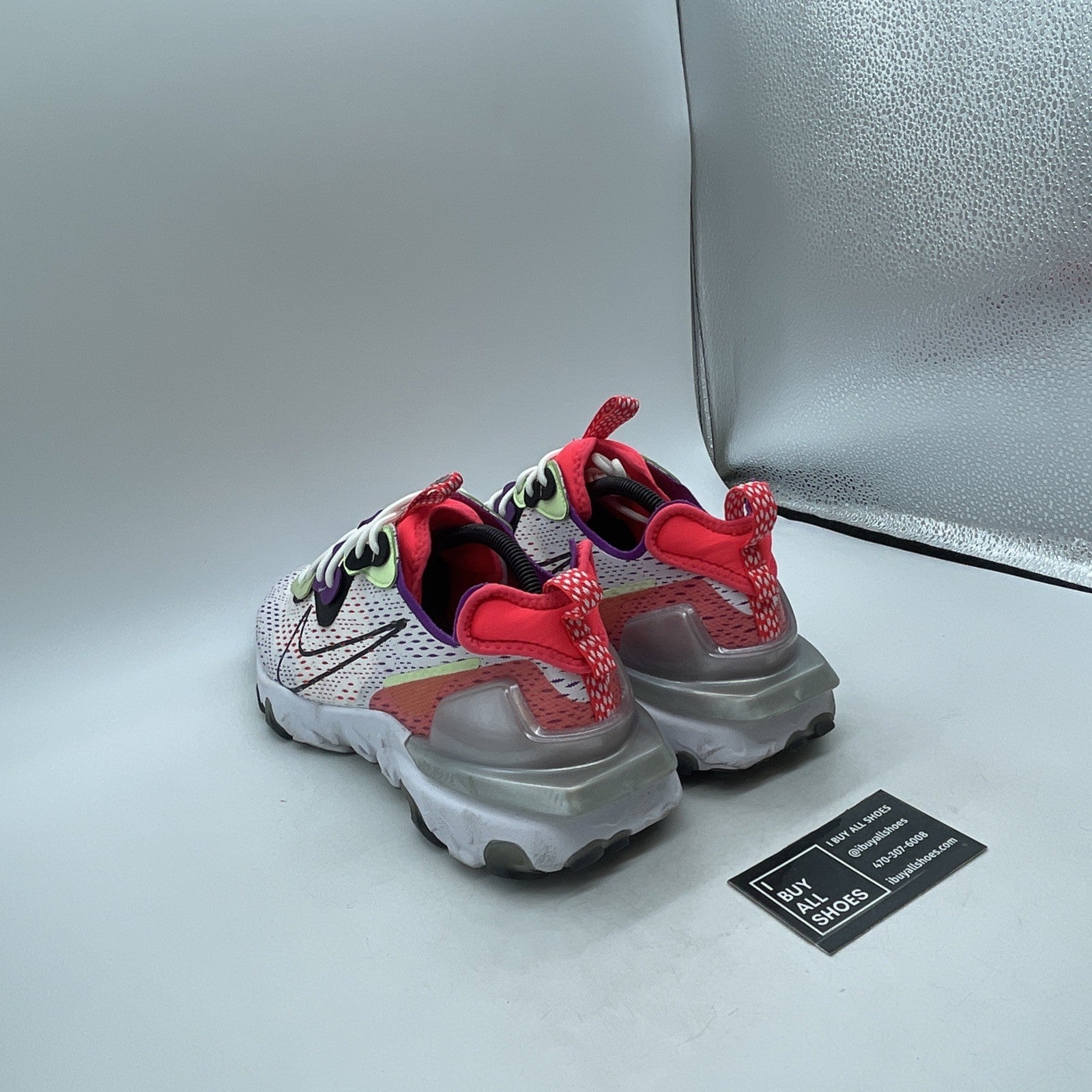 Size 11.5 - Nike React Vision Barely Volt Pink (CD4373-102)