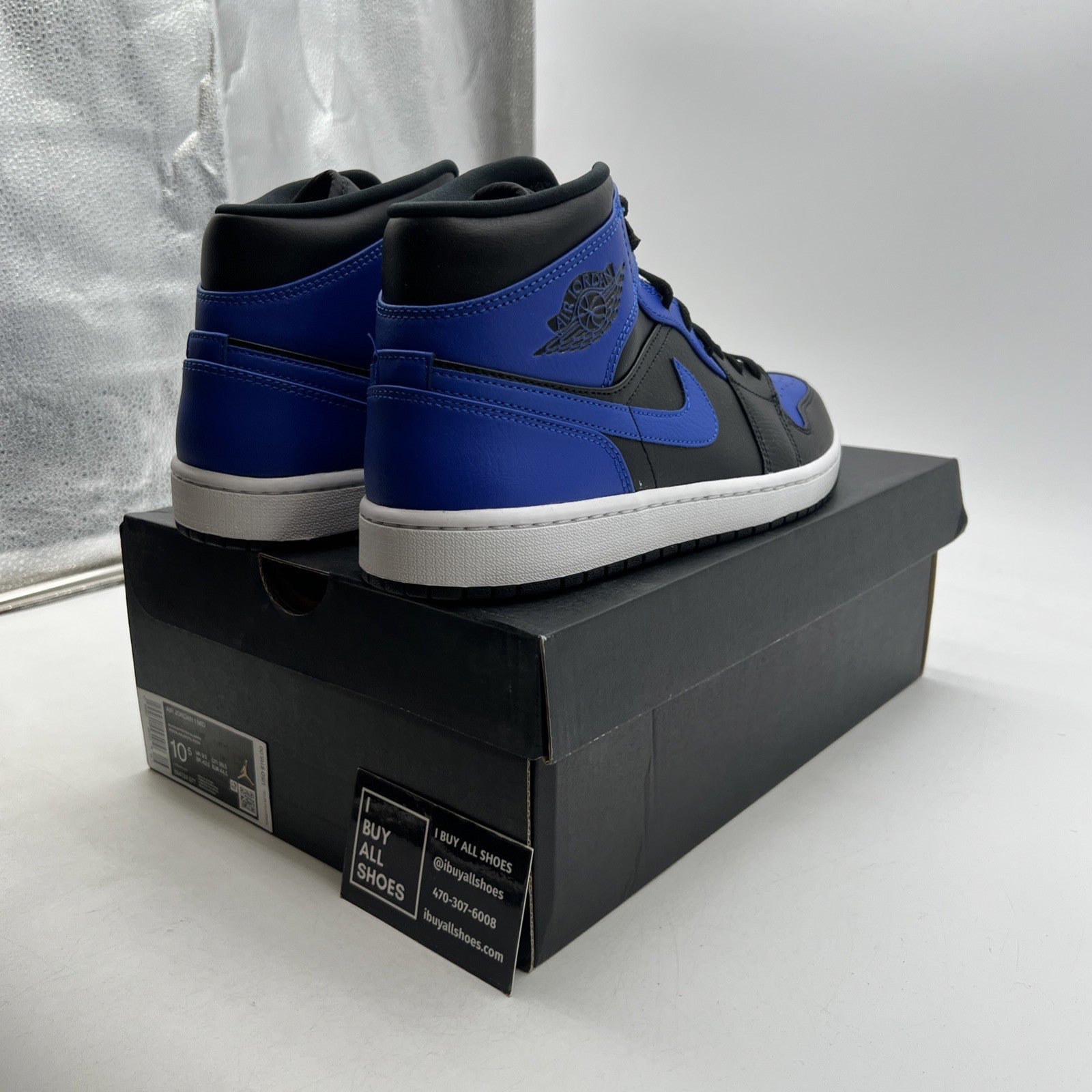 Size 10.5 - Air Jordan 1 Mid Orlando Magic (554724-007)