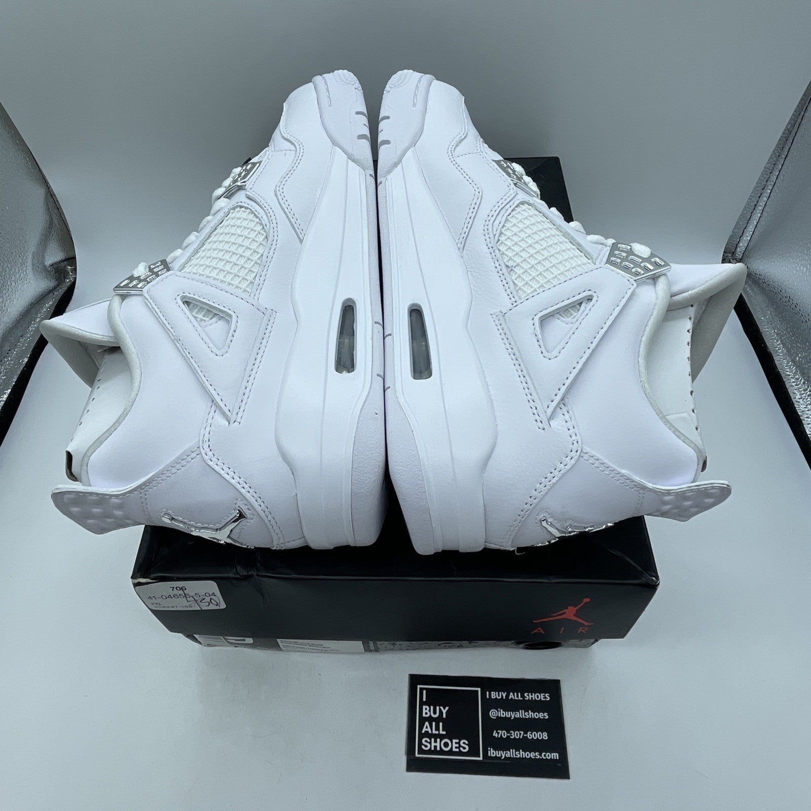 Size 9.5 - Air Jordan 4 Retro Mid Pure Money (308497-100)