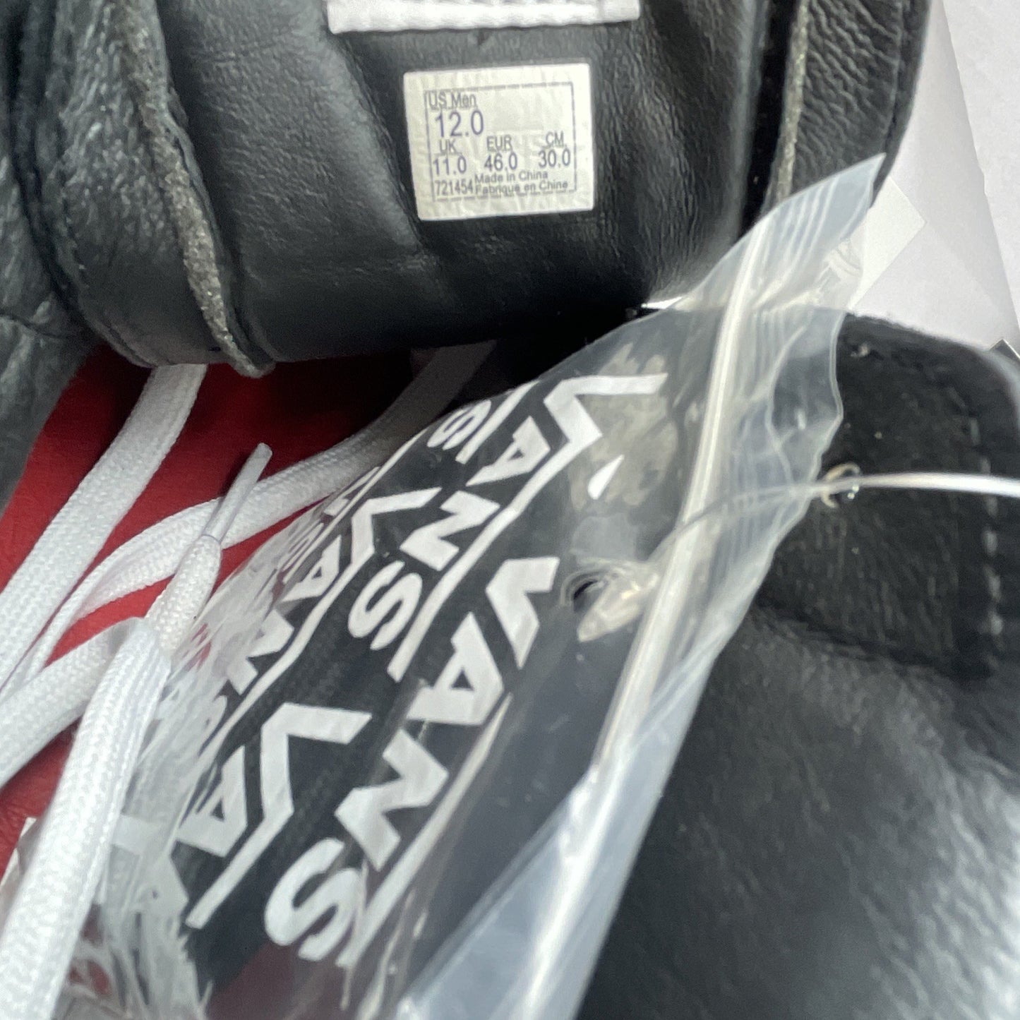 Size 12 - Vans Supreme x Sk8 High FK The World Black (BN0A45JDSY1)