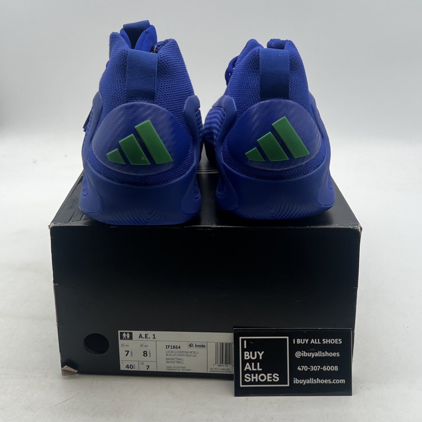 Size 7.5 - Adidas AE 1 Velocity Blue (IF1864)