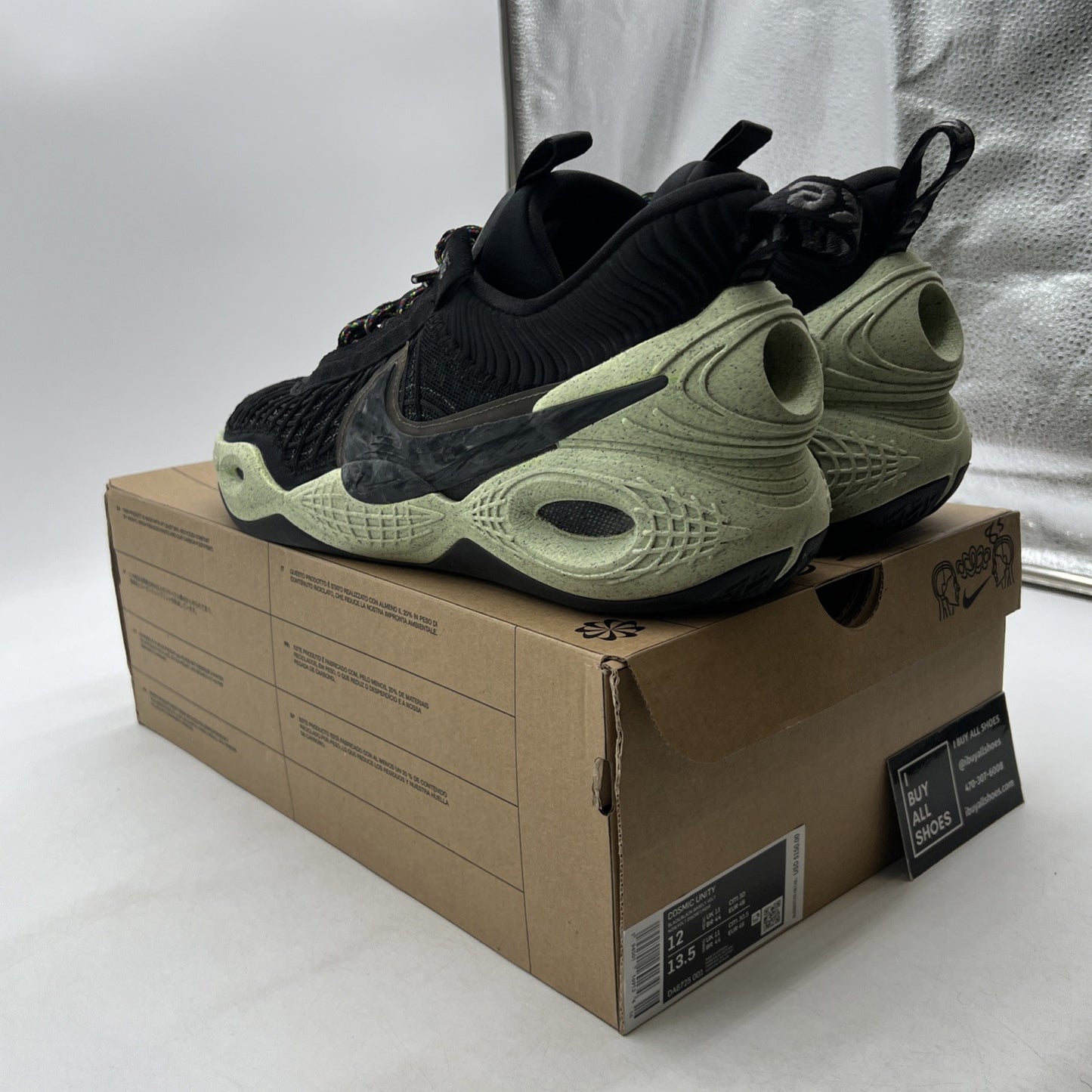 Size 12 - Nike Cosmic Unity Green Glow (DA6725-001)