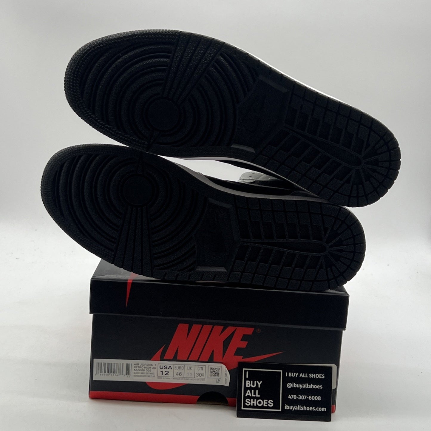 Size 12 - Air Jordan 1 Retro OG High Shadow 2.0 (555088-035)