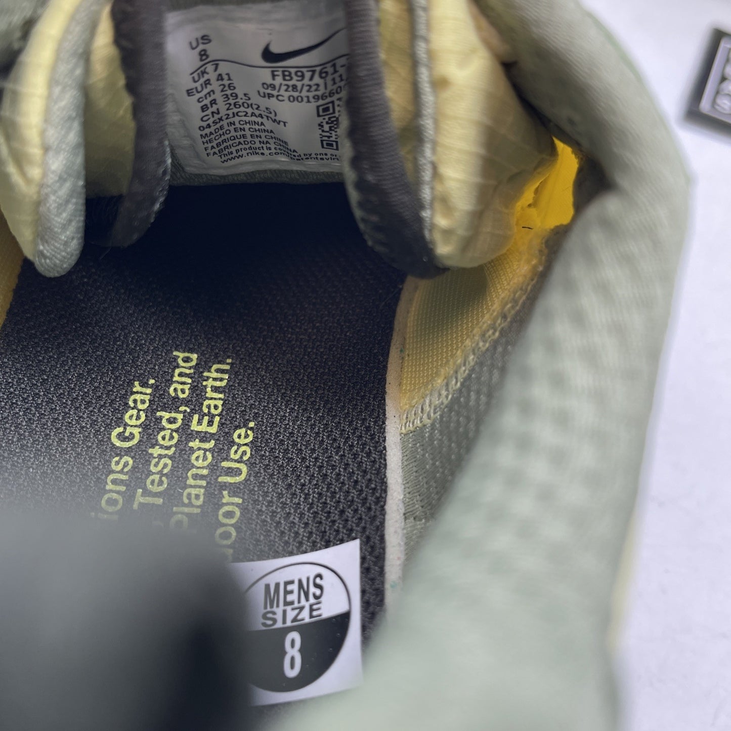 Size 8 - Nike Future Movement x ACG Lowcate Oil Green (FB9761-300)