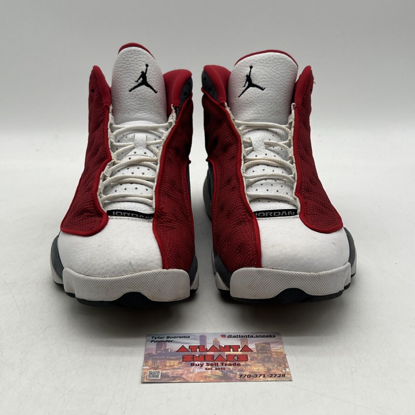 Size 10 - Jordan 13 Red/White - Leather Grey Suede (DJ5982-600)