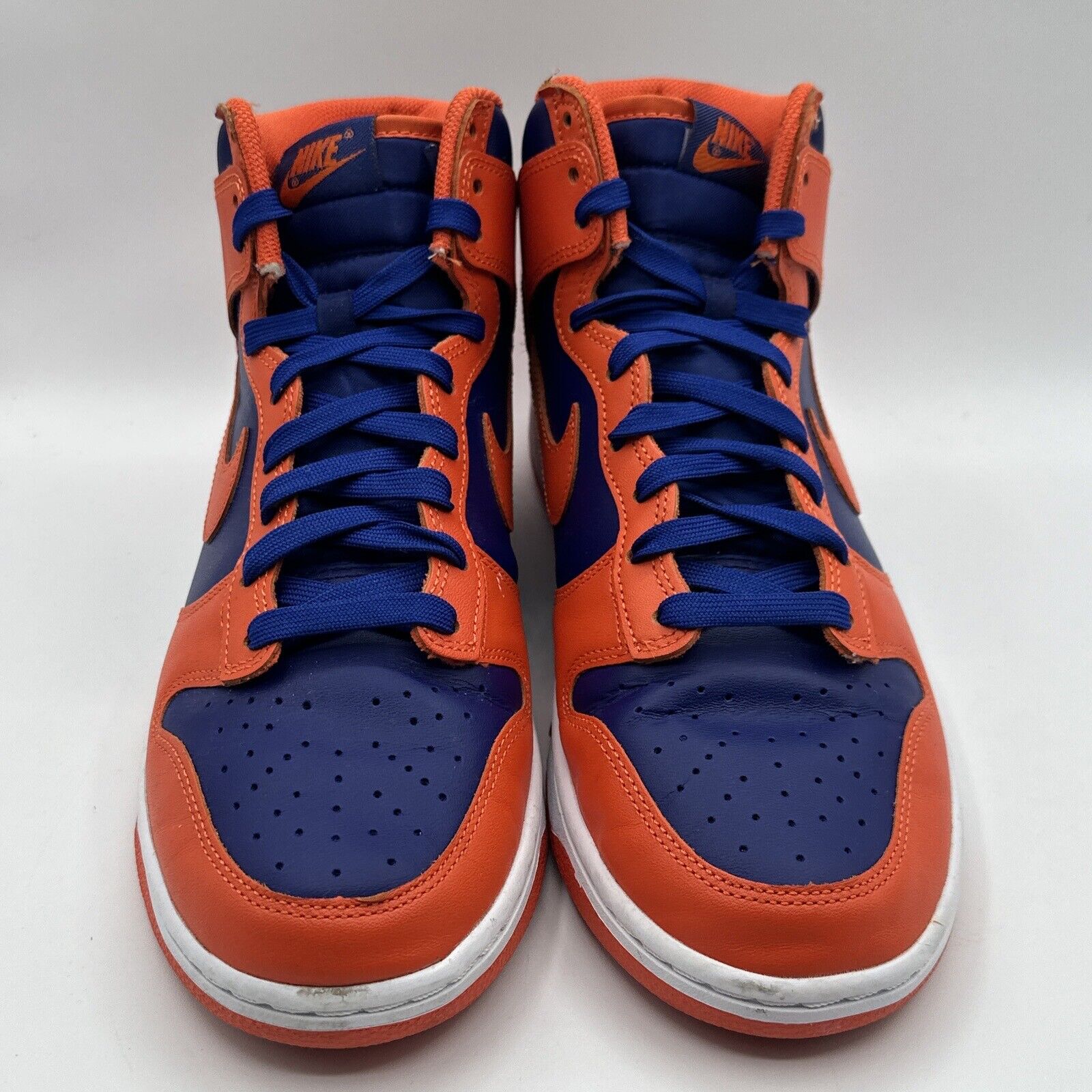 Size 9.5 - Nike Dunk High Retro Knicks