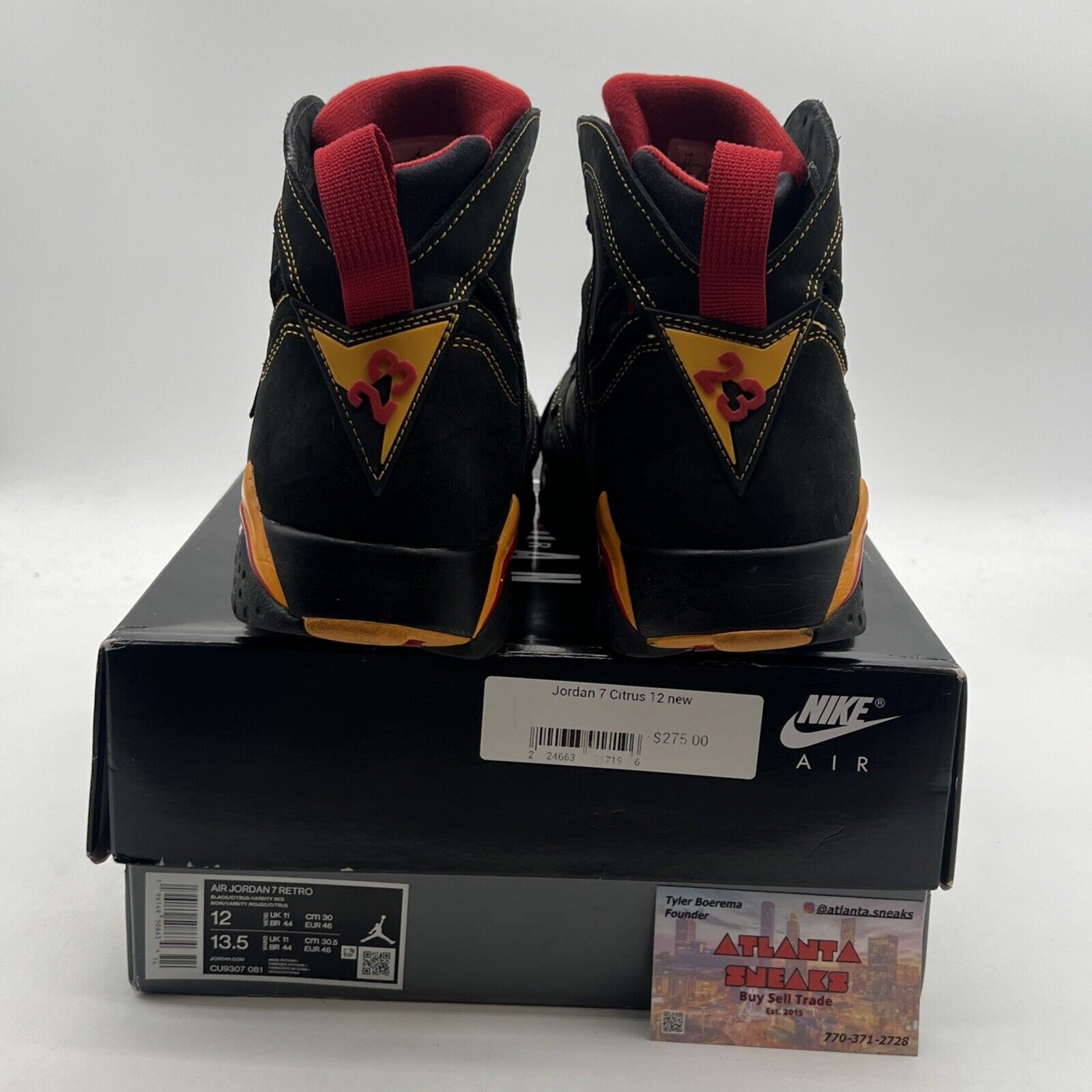 Size 12 - Air Jordan 7 Retro Citrus (CU9307-081)