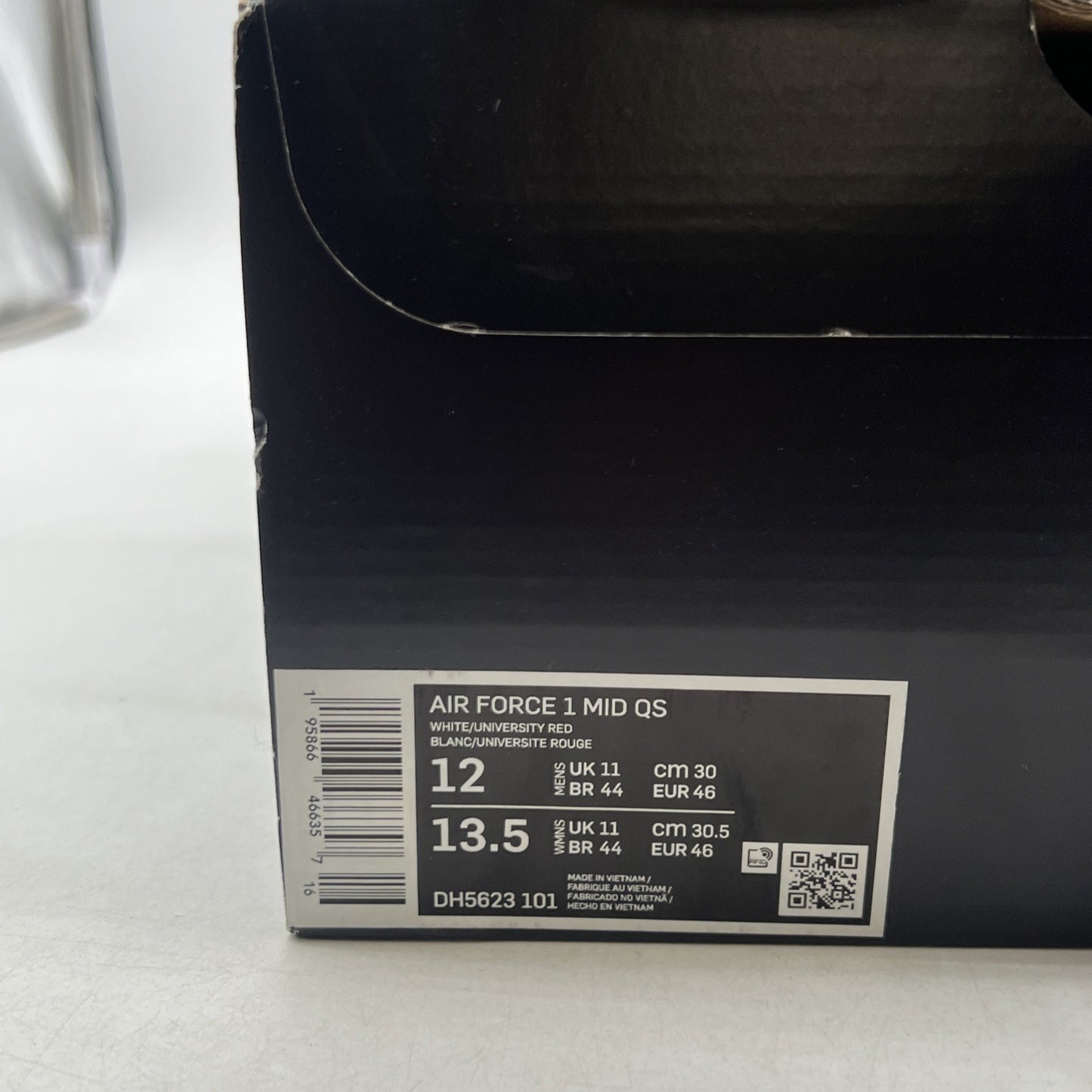 Size 12 - Nike Air Force 1 QS Mid Independence Day (DH5623-101)