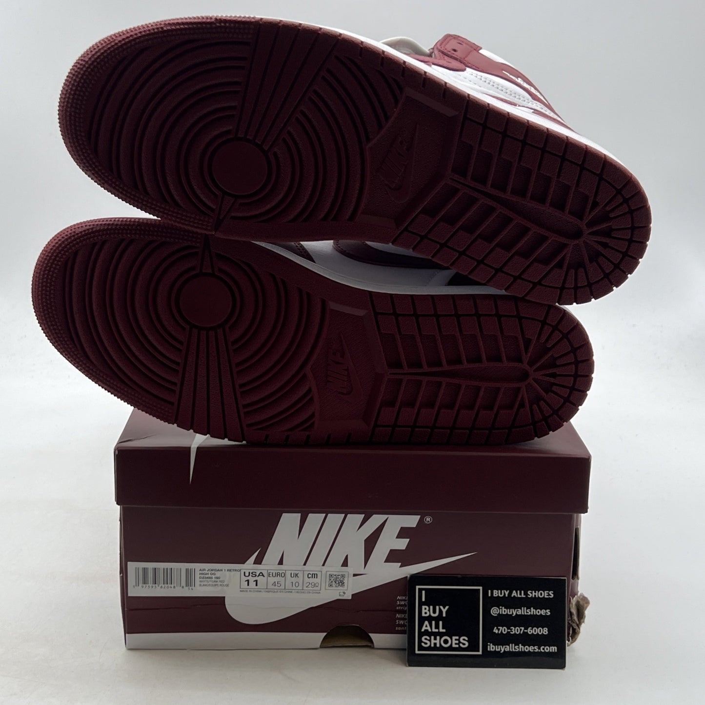 Size 11 - Air Jordan 1 Retro OG High Artisanal Red (DZ6485-160)