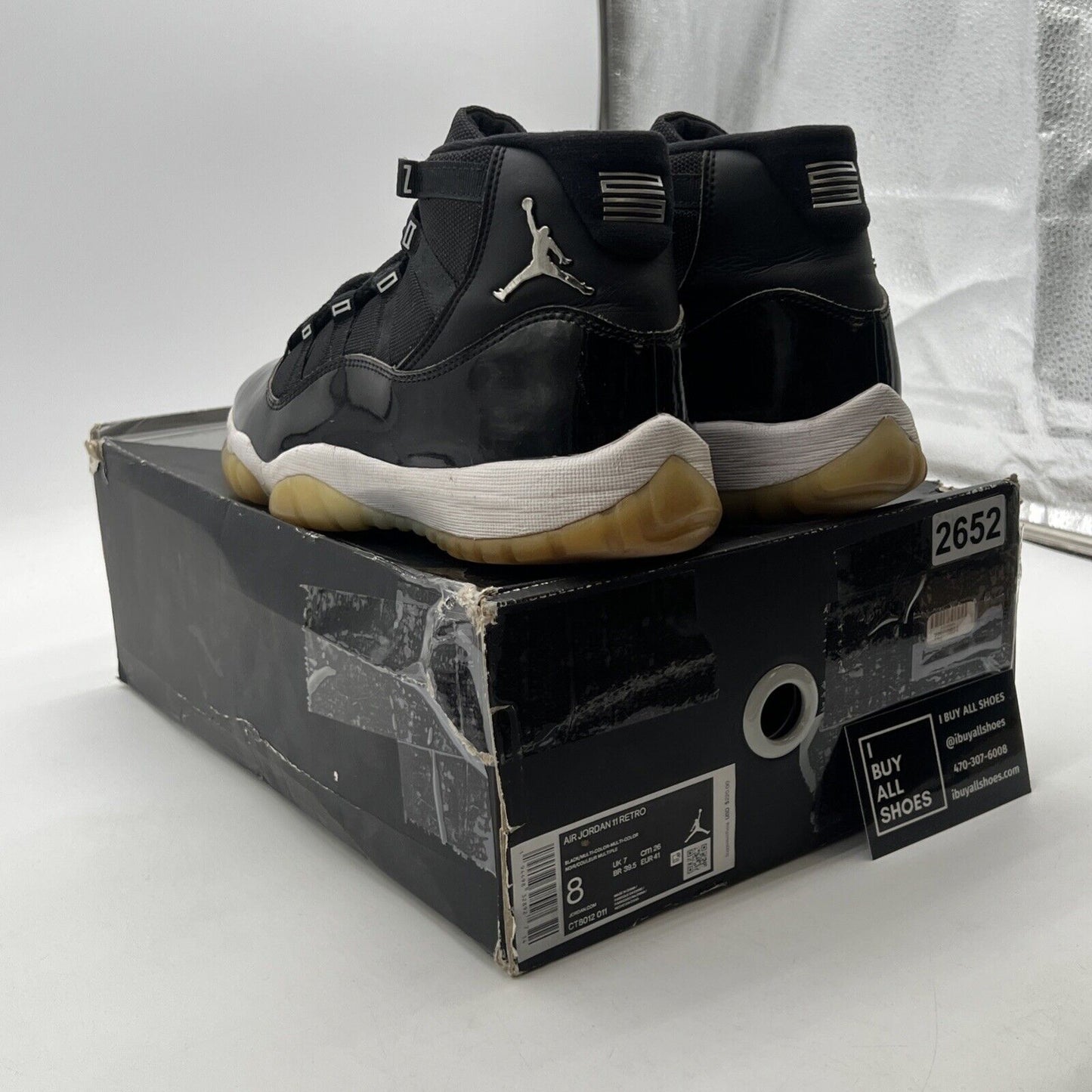 Size 8 - Air Jordan 11 Retro High Jubilee / 25th Anniversary (CT8012-011)