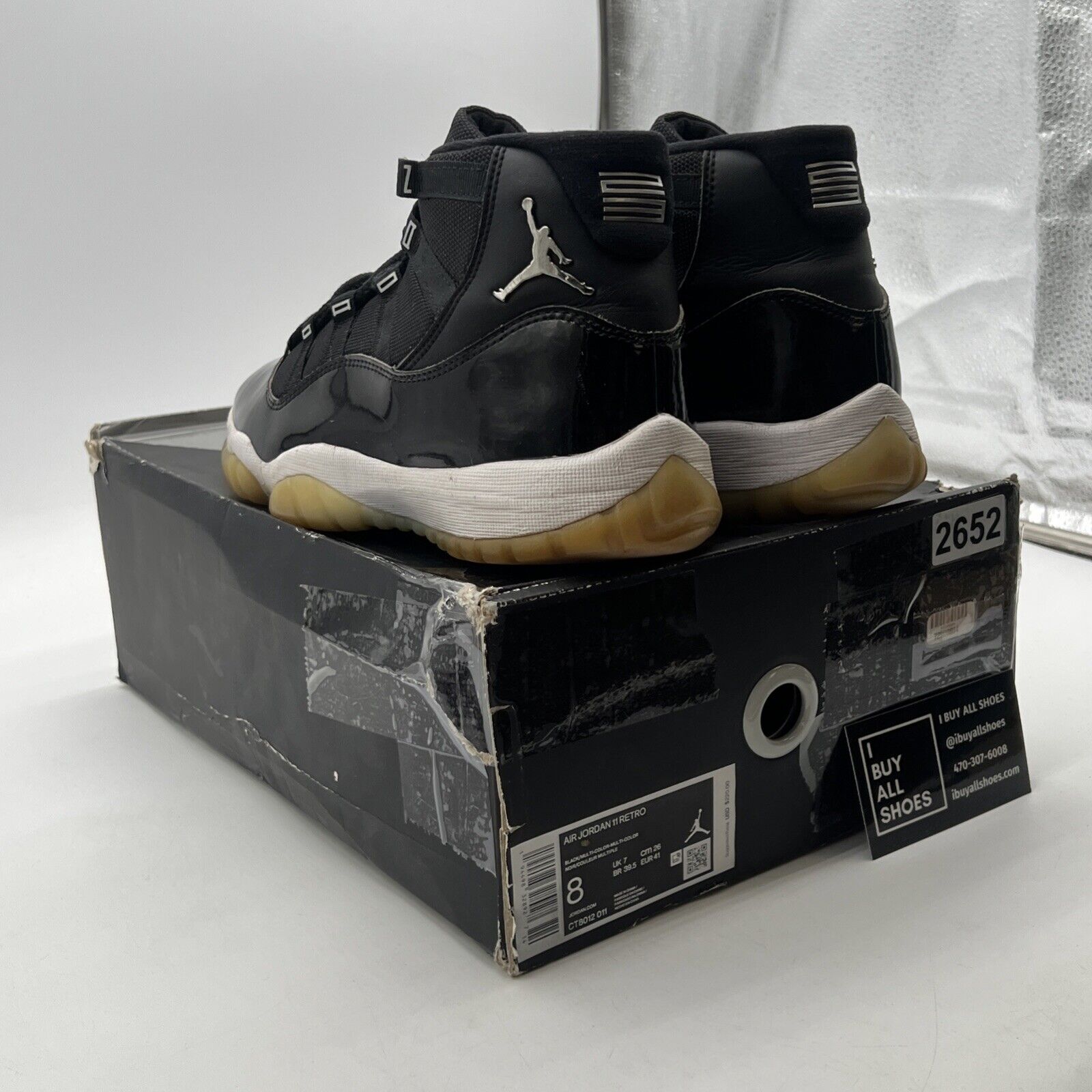 Size 8 - Air Jordan 11 Retro High Jubilee / 25th Anniversary (CT8012-011)