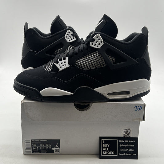 Size 13 - Air Jordan 4 Retro White Thunder (FQ8138-001)