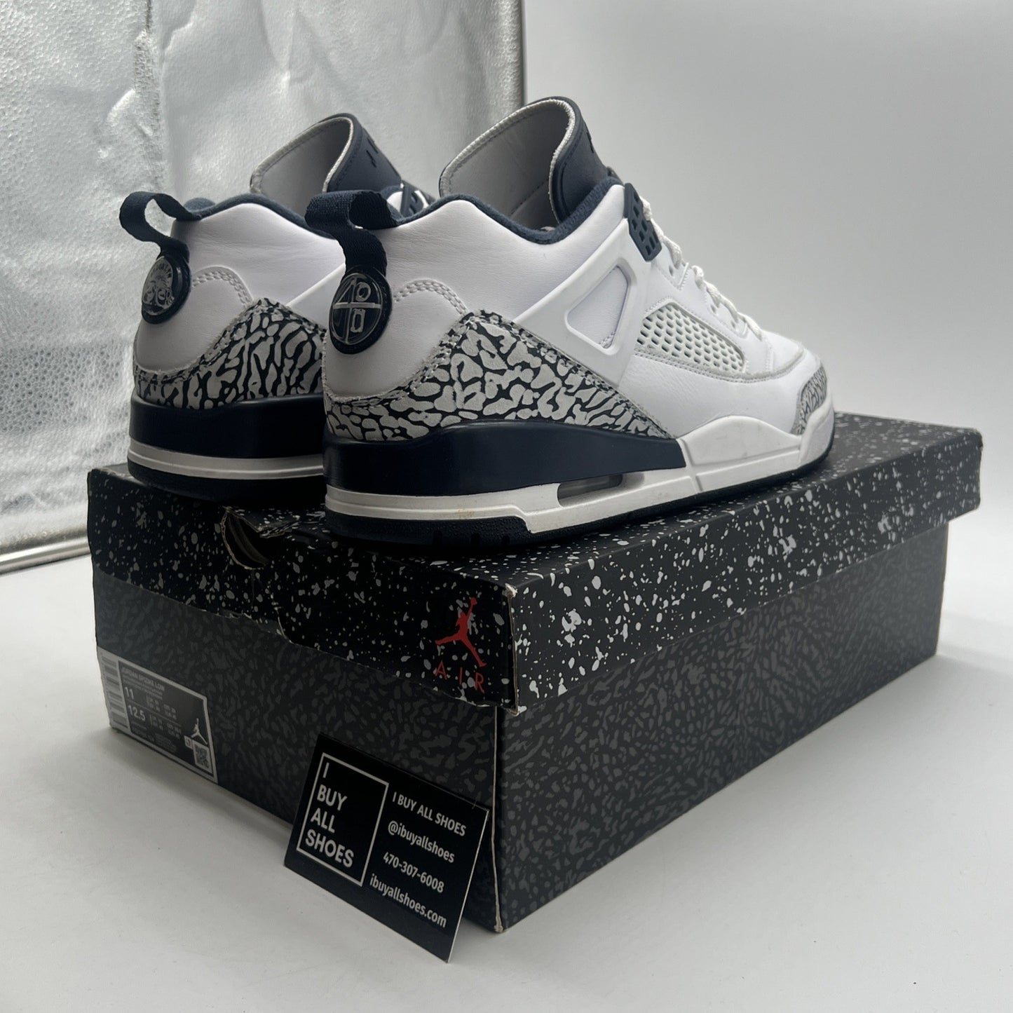 Size 11 - Jordan Spizike Low Obsidian (FQ1759-104)