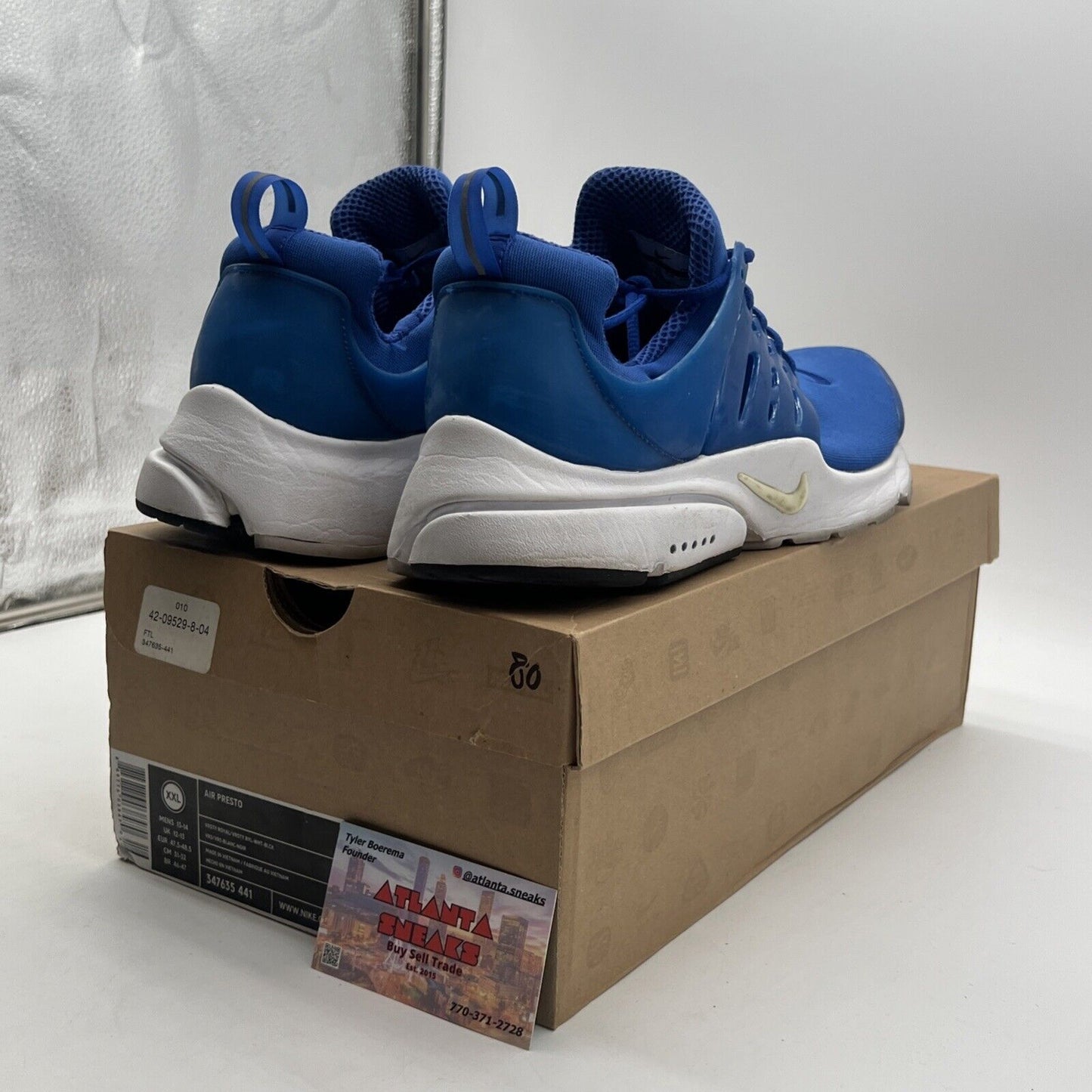 Size 13 - Nike Air Presto Varsity Royal (347635-441)