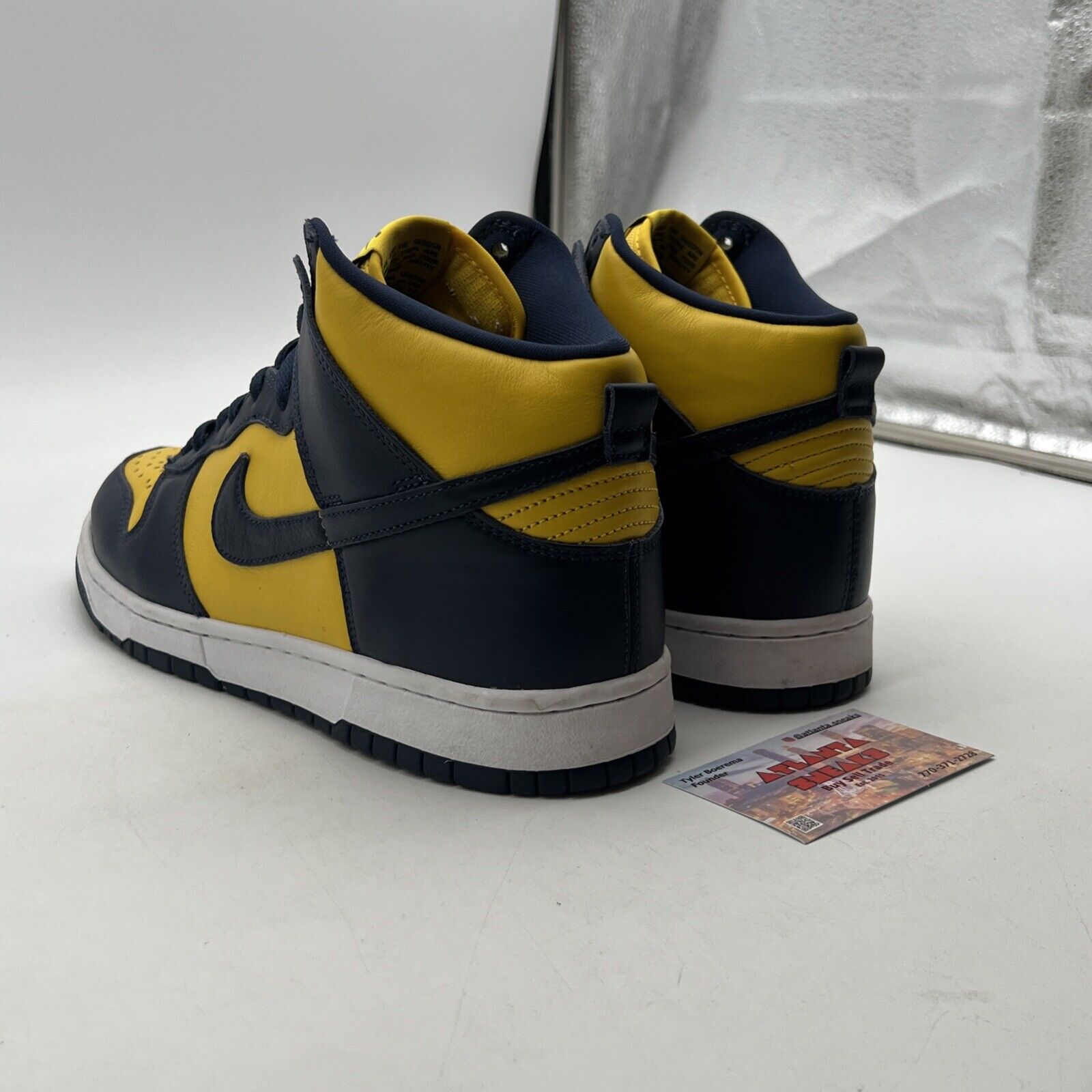 Size 9.5 - Nike Dunk SP 2020 High Michigan (CZ8149-700)