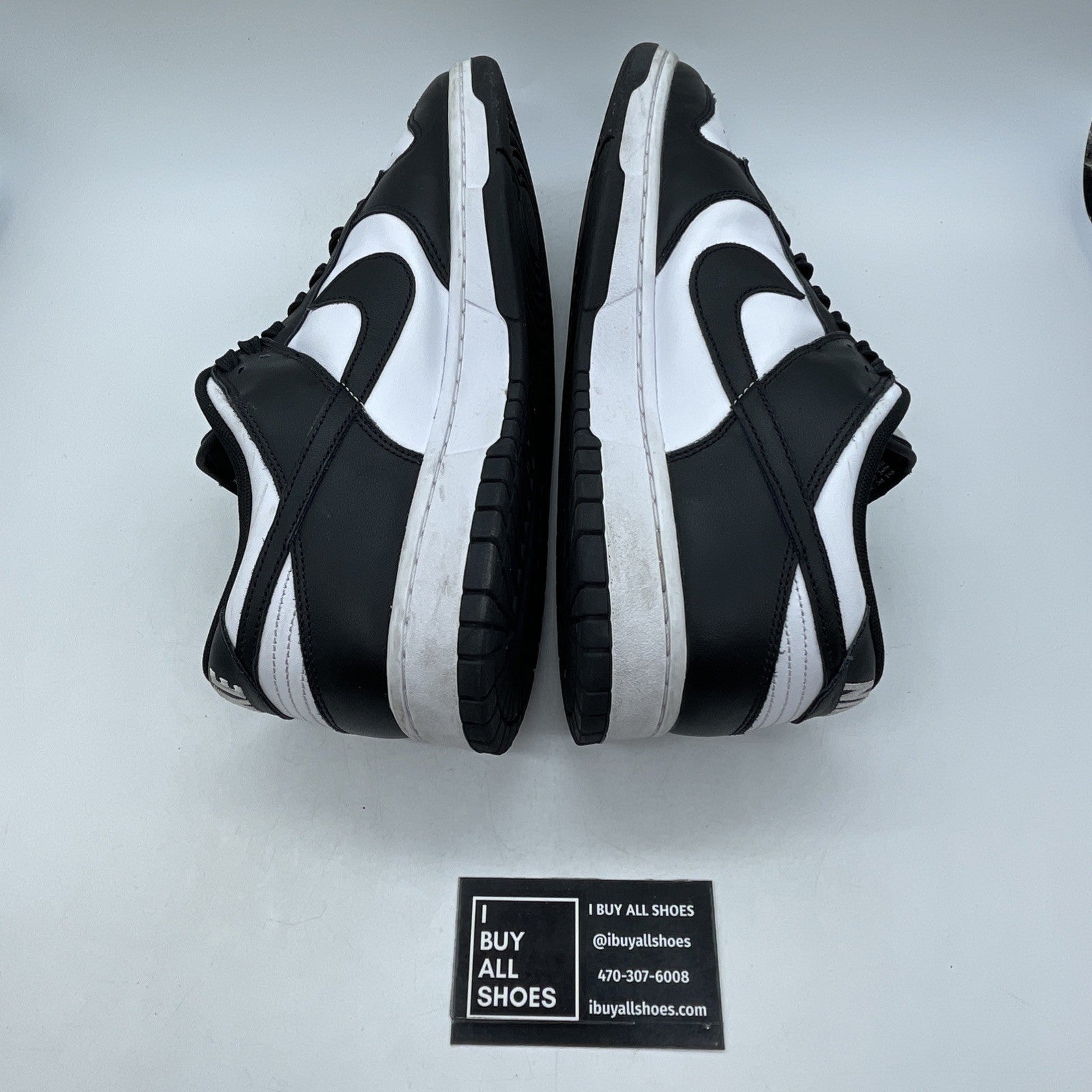 Size 12 - Nike Dunk Low Black White (DD1391-100)