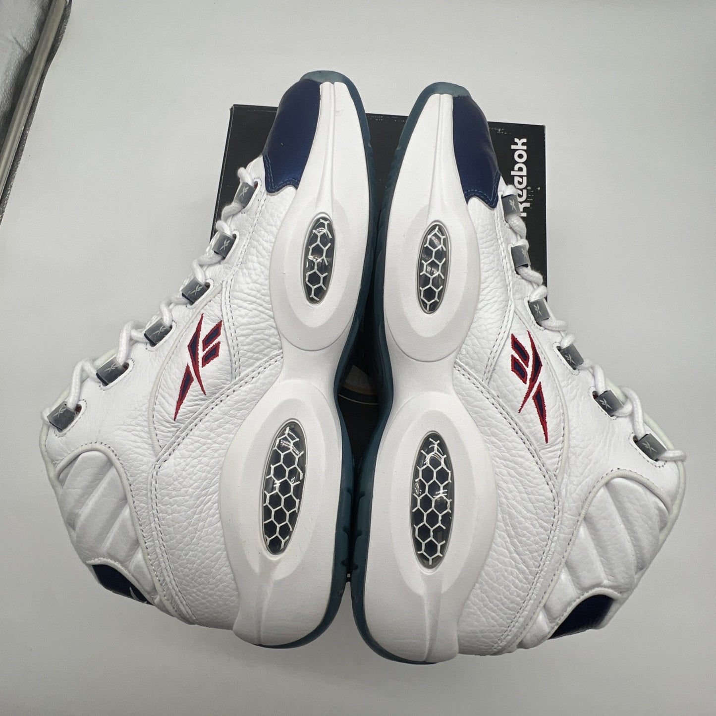 Size 10 - Reebok Question Mid 2016 White (J82534)