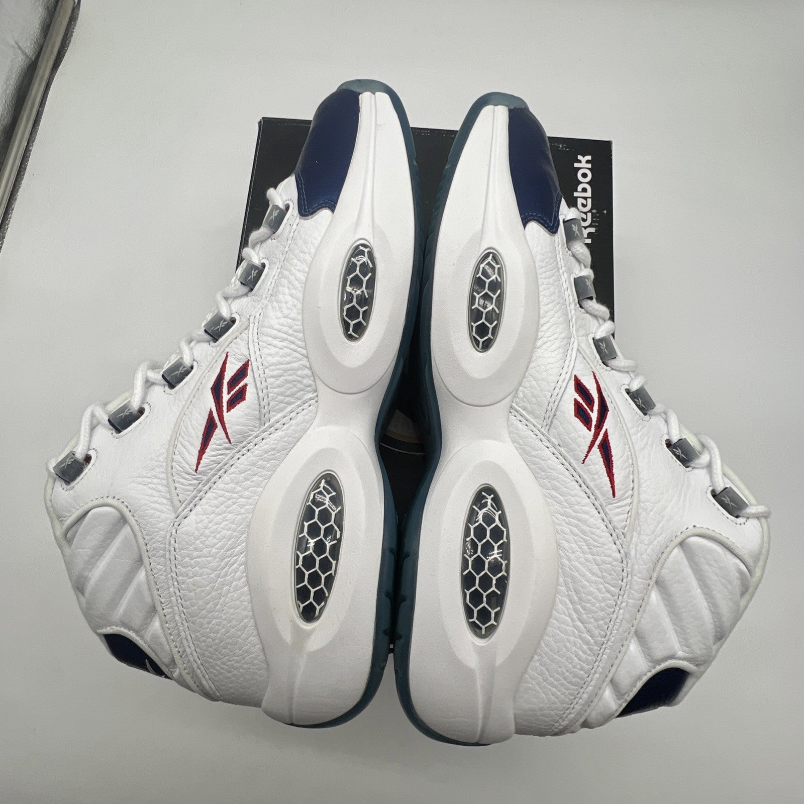 Size 10 - Reebok Question Mid 2016 White (J82534)