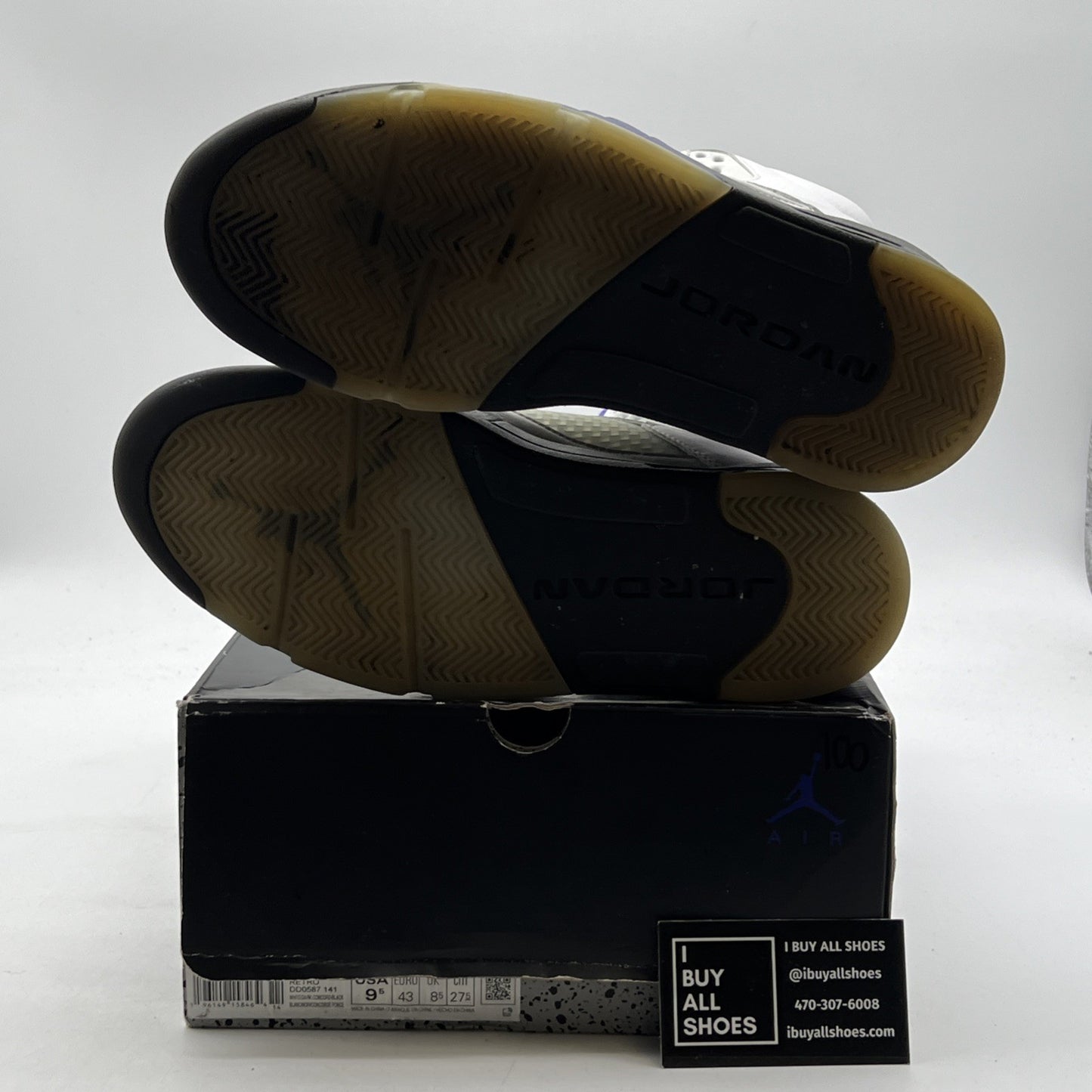Size 9.5 - Air Jordan 5 Concord 2022 (DD0587-141)