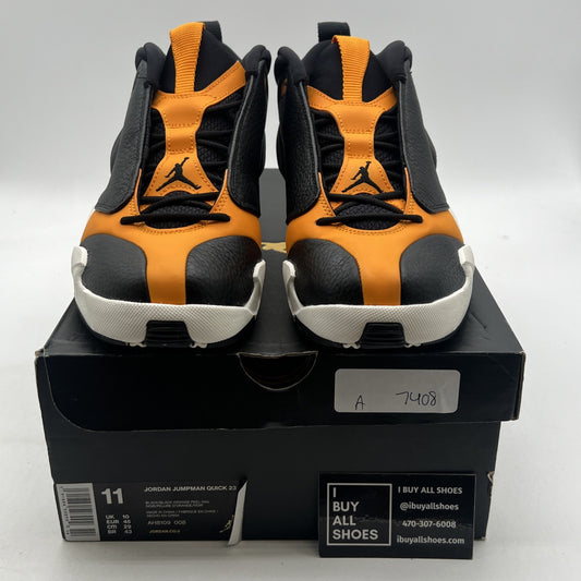 Size 11 - Jordan Jumpman Quick 23 Black Orange Peel (AH8109-008)