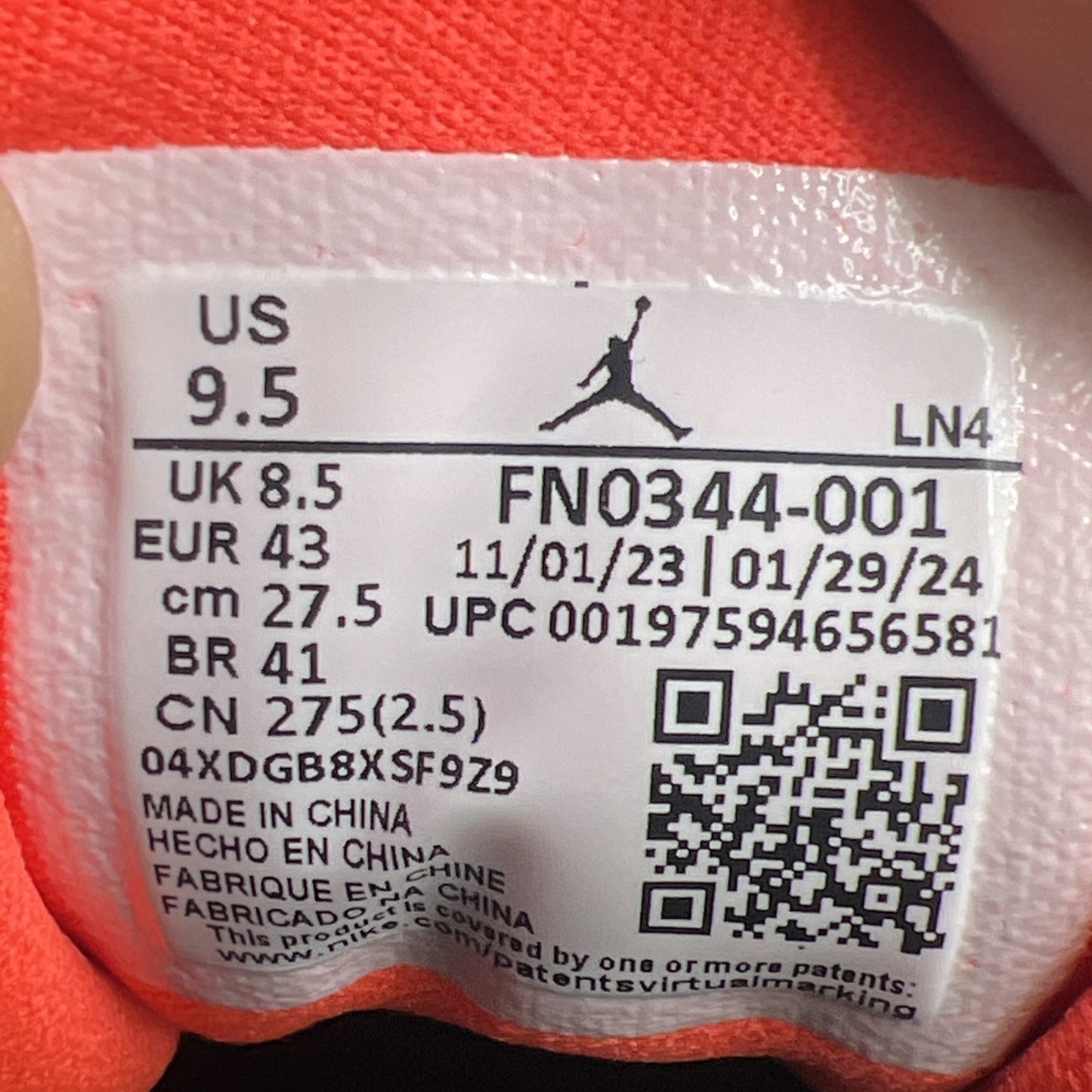 Size 9.5 - J. Balvin x Air Jordan 3 Retro Rio (FN0344-001)