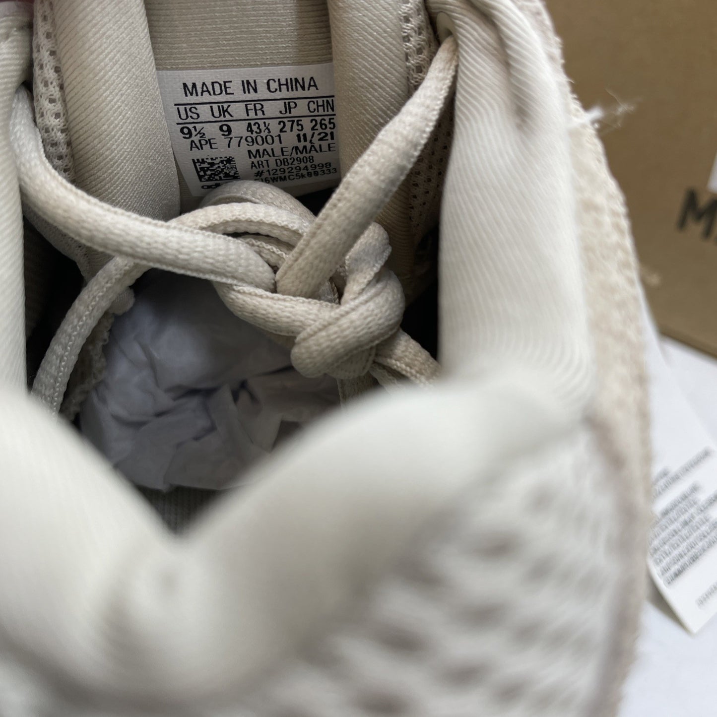 Size 9.5 - adidas Yeezy 500 Blush Tan Suede Leather (DB2908)