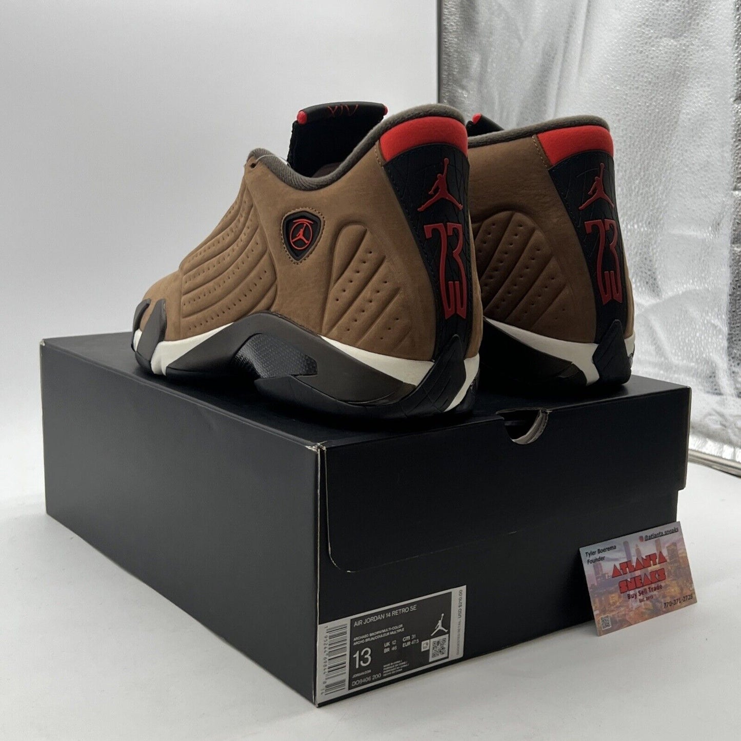 Size 13 - Air Jordan 14 Retro Winterized (DO9406-200)