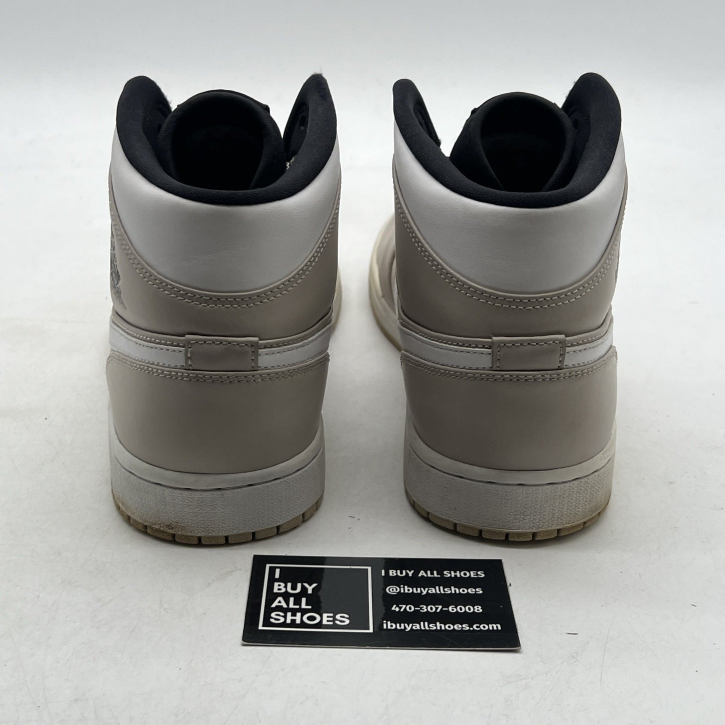 Size 10.5 - Air Jordan 1 Mid Desert Sand (554724-047)