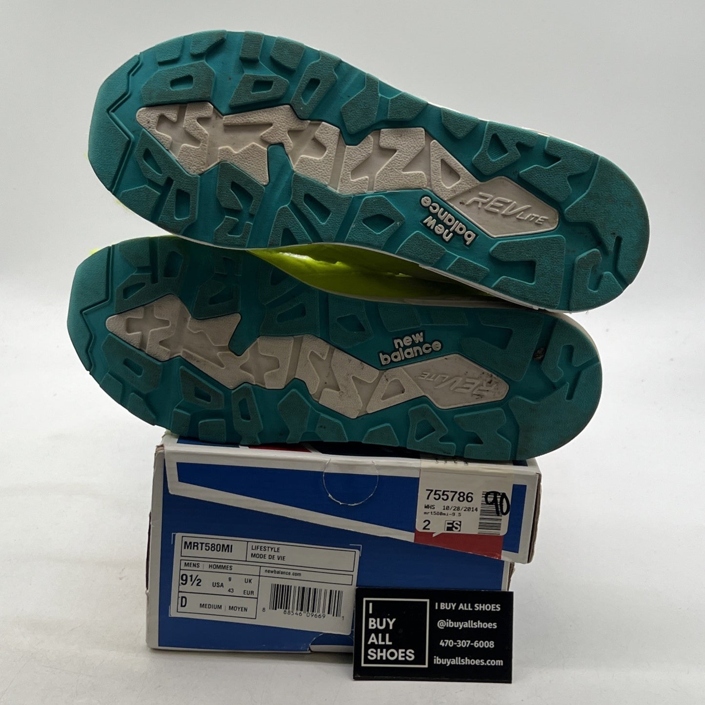 Size 9.5 - New Balance Mita x 580 Battle of The Surfaces (MRT580MI)