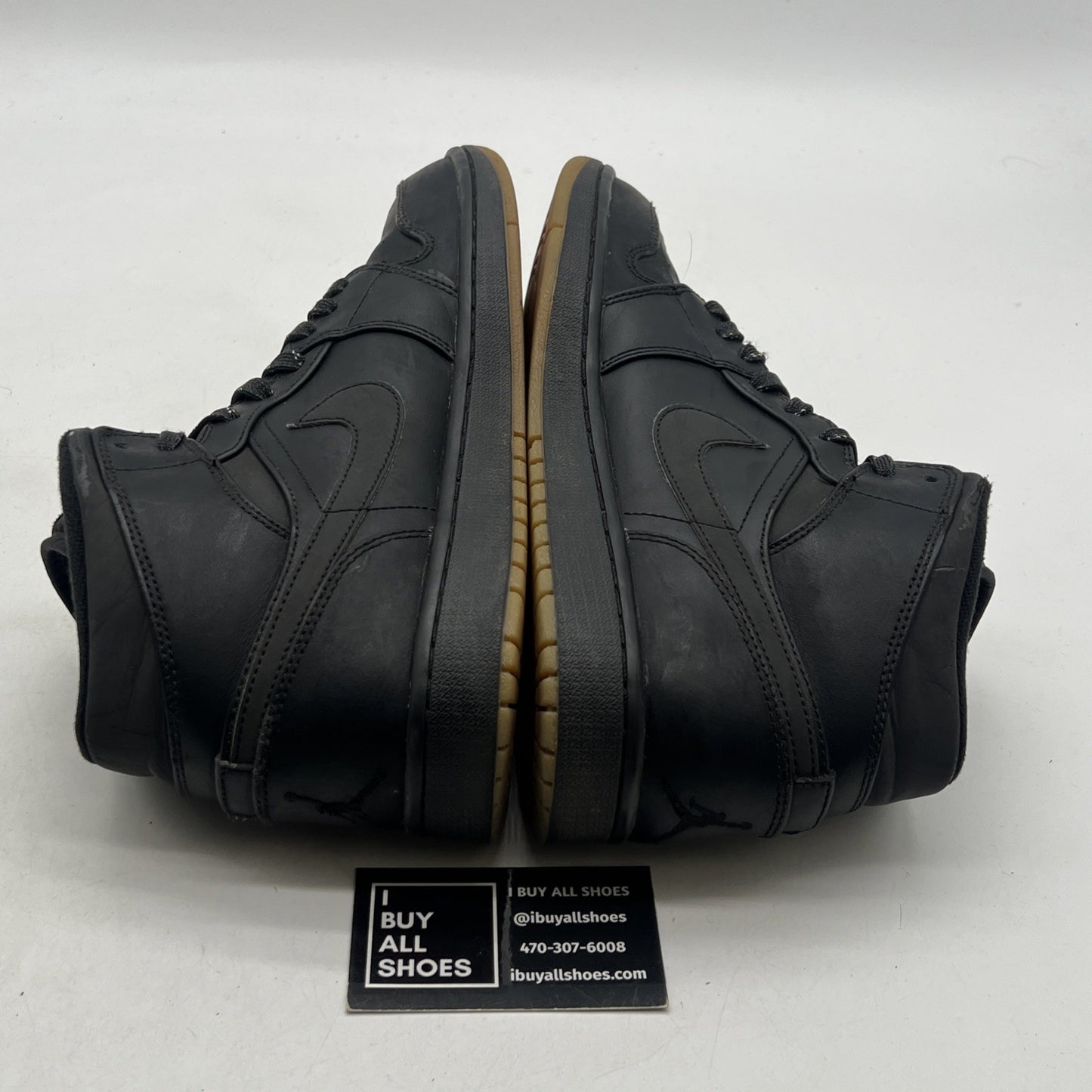Size 10.5 - Air Jordan 1 Winterized Mid Black Gum (AA3992-002)
