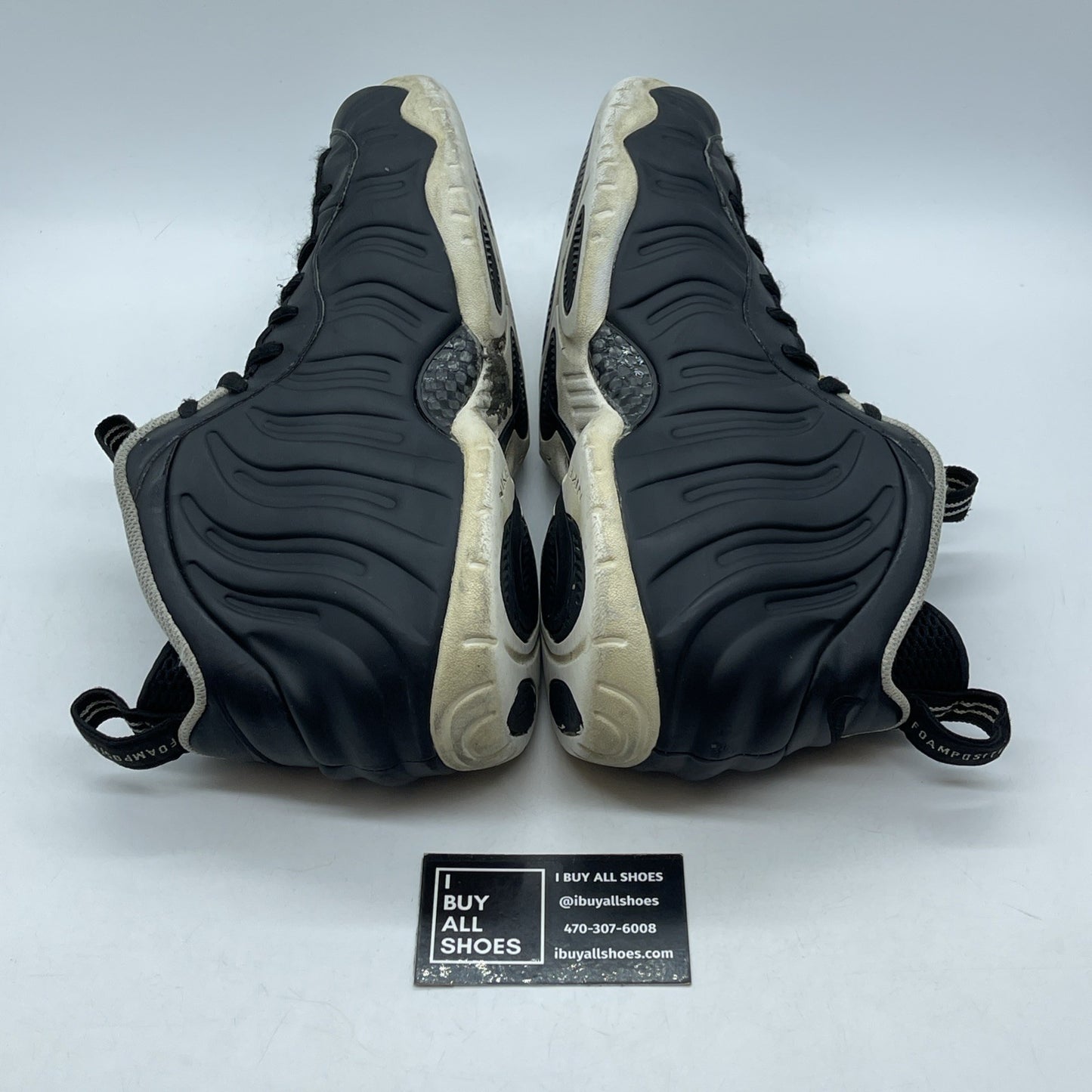 Size 11.5 - Nike Air Foamposite Pro 2016 Dr. Doom Black Leather (624041-006)