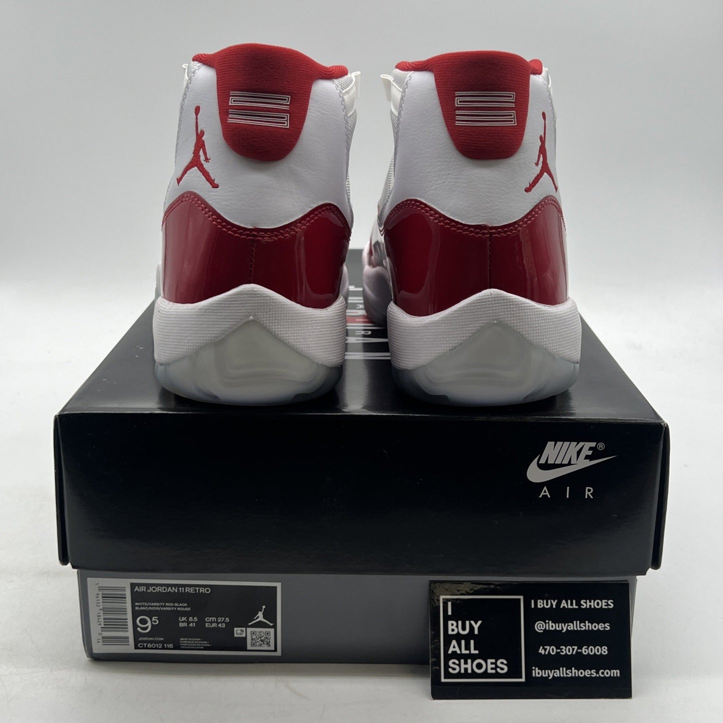 Size 9.5 - Air Jordan 11 Retro High Cherry (CT8012-116)