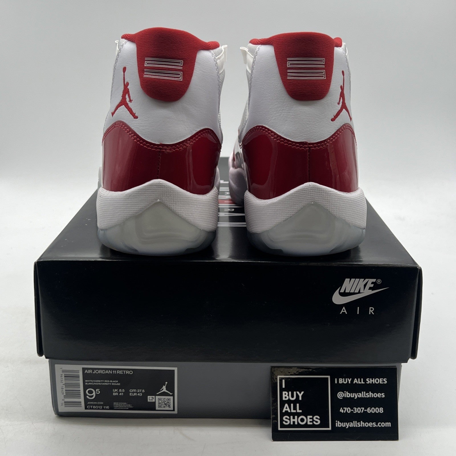 Size 9.5 - Air Jordan 11 Retro High Cherry (CT8012-116)