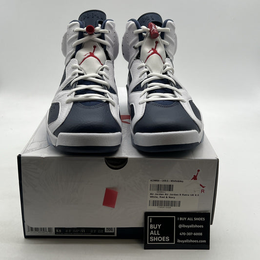 Size 9.5 - Air Jordan 6 Retro 2024 Olympic (CT8529-164)