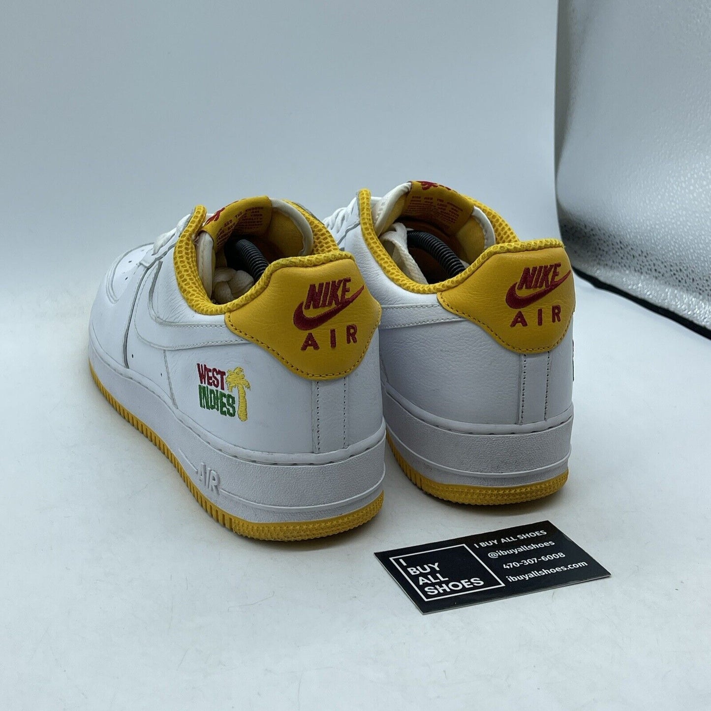 Size 12 - Nike Air Force 1 Low West Indies - University Gold (DX1156-101)