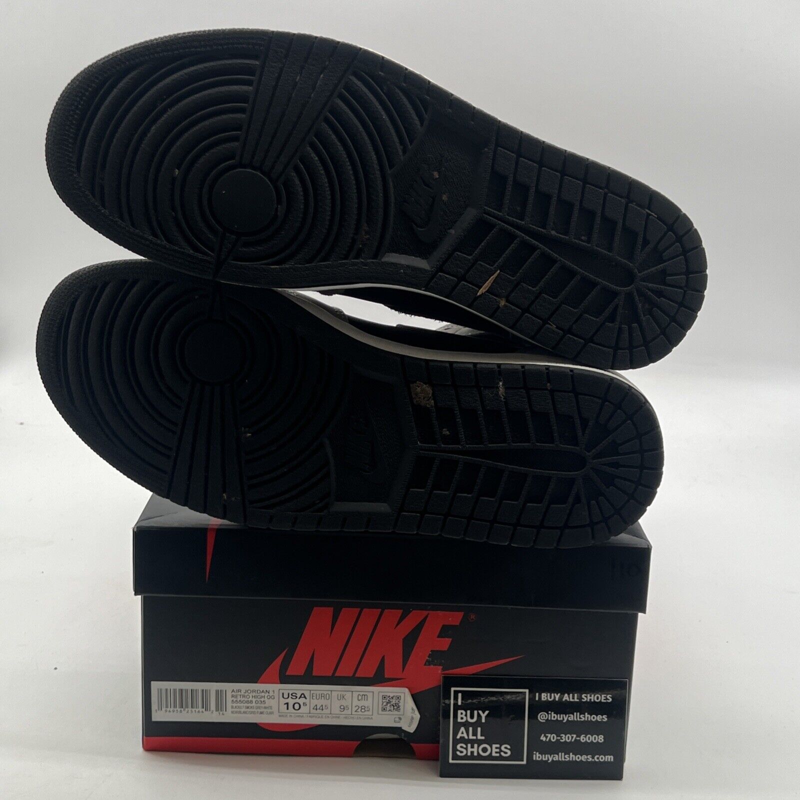 Size 10.5 - Air Jordan 1 Retro OG High Shadow 2.0 (555088-035)