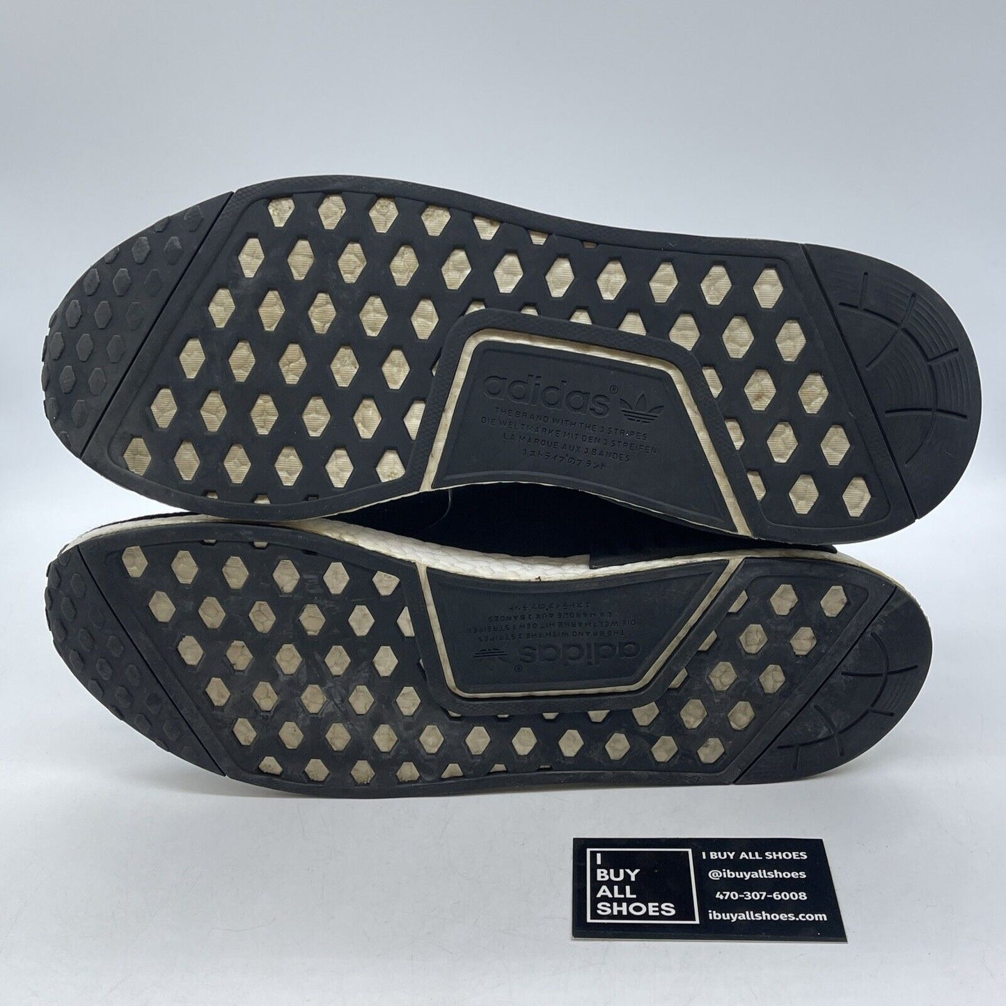 Size 13 - adidas NMD_XR1 Core Black White Suede Leather (BY3050)