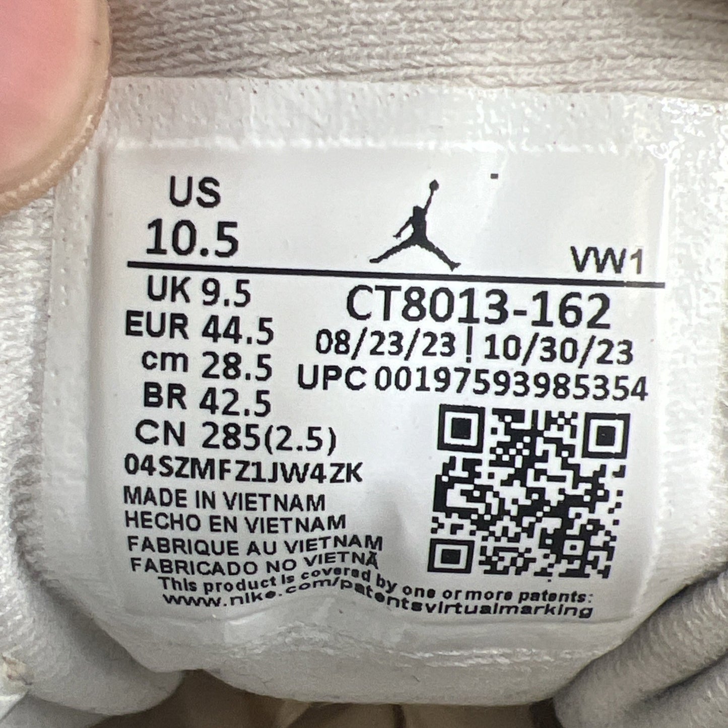 Size 10.5 - Air Jordan 12 Retro Taxi Flip (CT8013-162)
