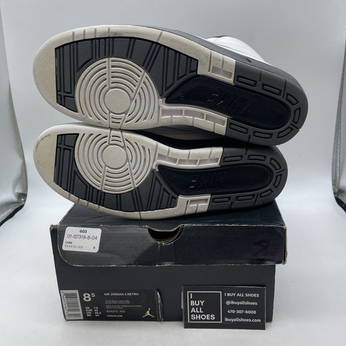 Size 8.5 - Air Jordan 2 Retro Wing It (834272-103)