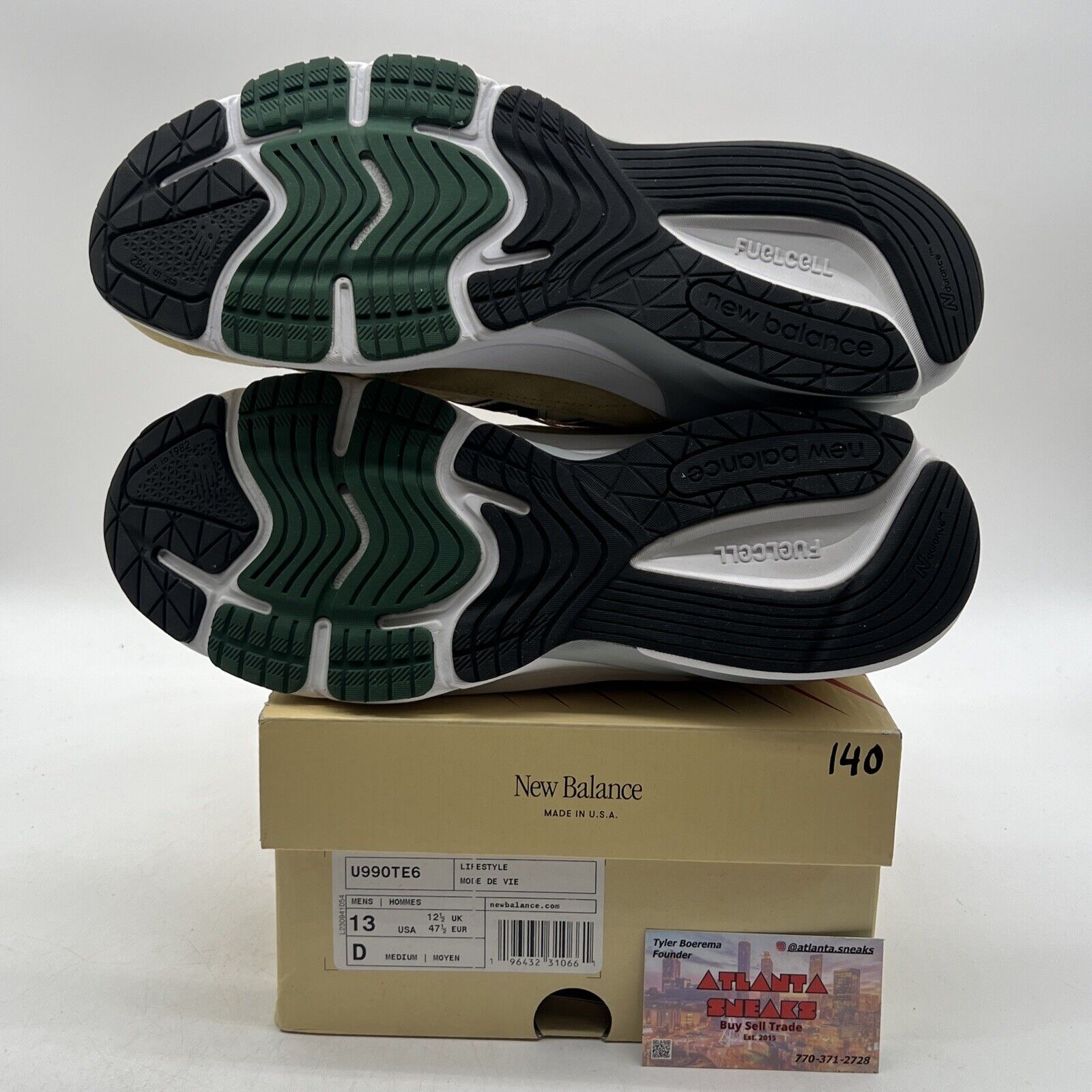 Size 13 - New Balance Teddy Santis x 990v6 Made in USA Sulphur (U990TE6)
