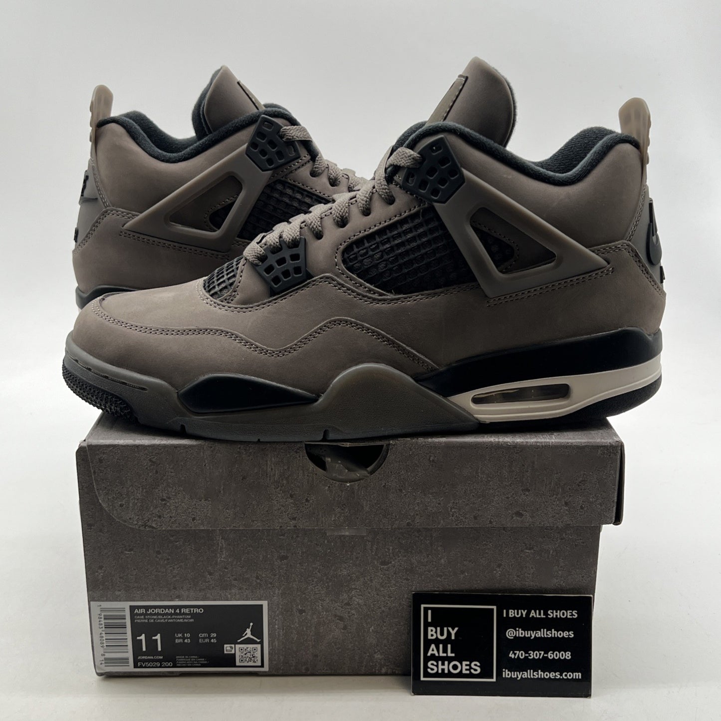Size 11 - Air Jordan 4 Retro Cave Stone (FV5029-200)