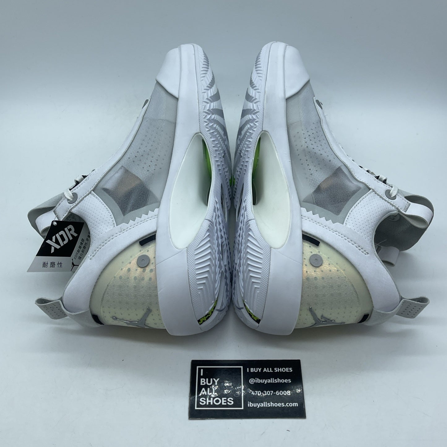 Size 11 - Air Jordan 34 Low Pure Money White Suede Leather (CU3475-100)