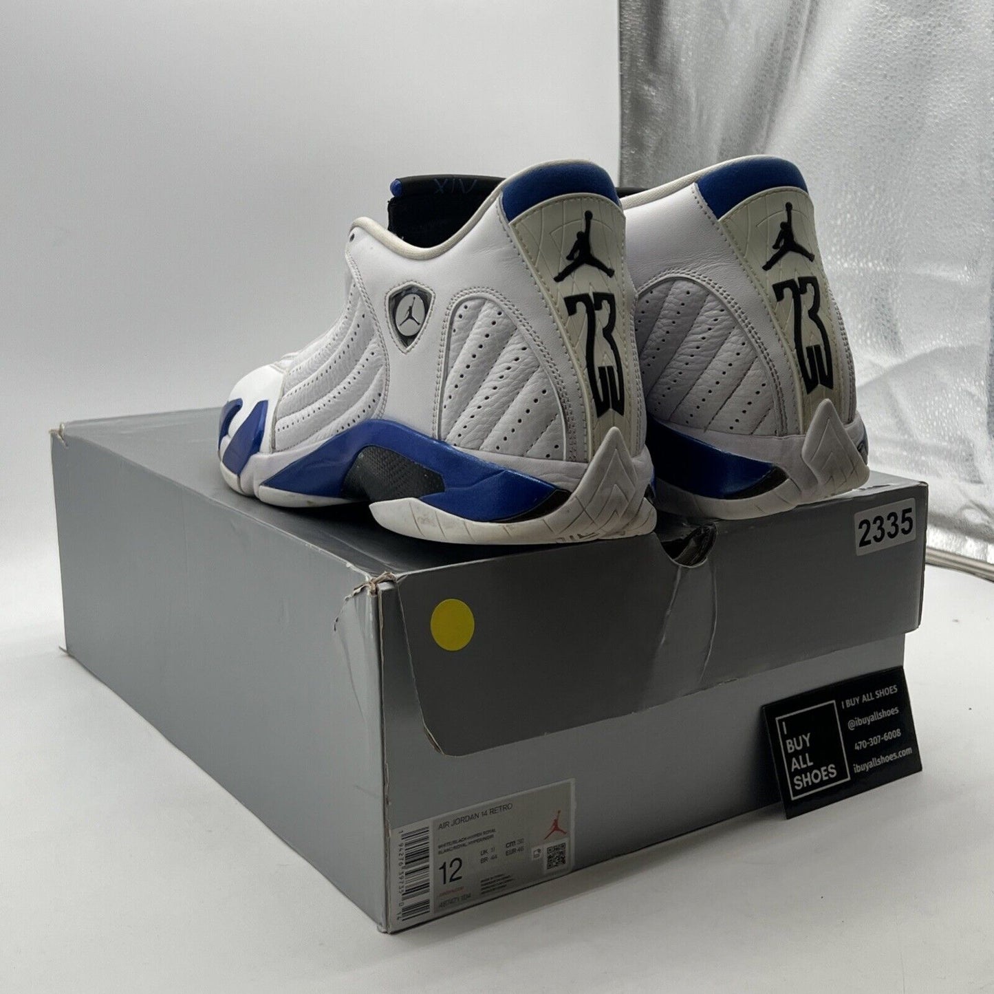 Size 12 - Air Jordan 14 Retro Hyper Royal (487471-104)