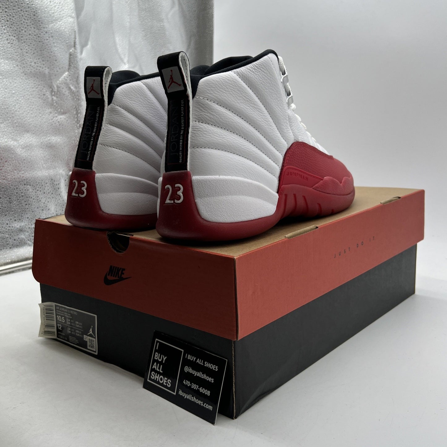Size 10.5 - Air Jordan 12 Retro 2023 Mid Cherry (CT8013-116)