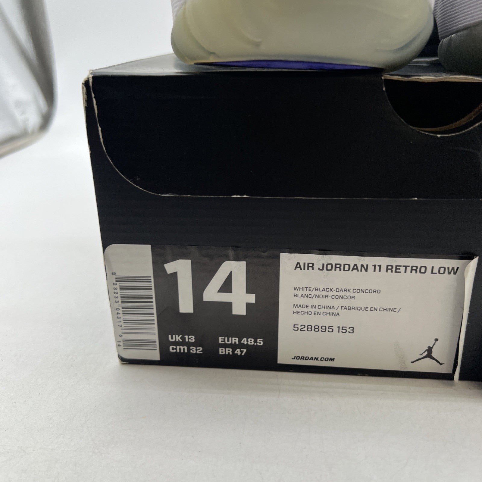 Size 14 - Air Jordan 11 Retro Low Concord (528895-153)