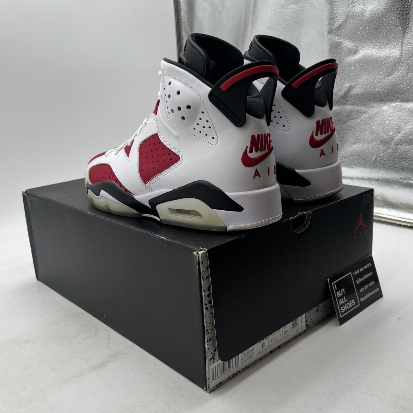 Size 8 - Air Jordan 6 Retro OG Mid Carmine (CT8529-106)