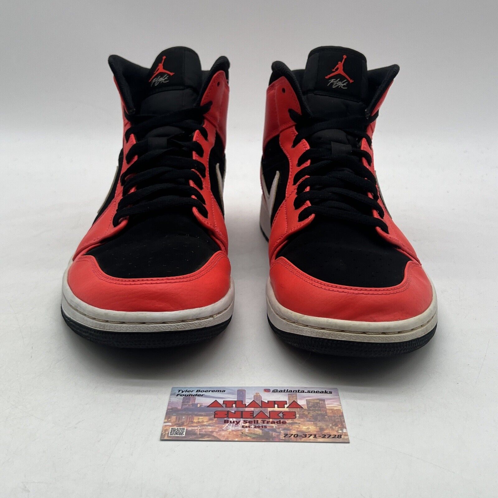 Size 11.5 - Air Jordan 1 Retro Mid Infrared 23 (554724-061)