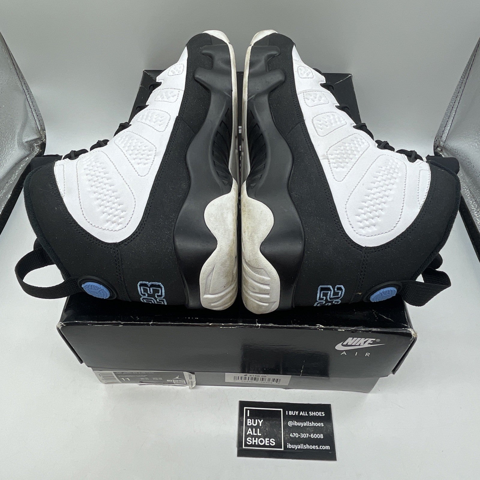 Size 11 - Air Jordan 9 Retro University Blue 2020 (CT8019-140)